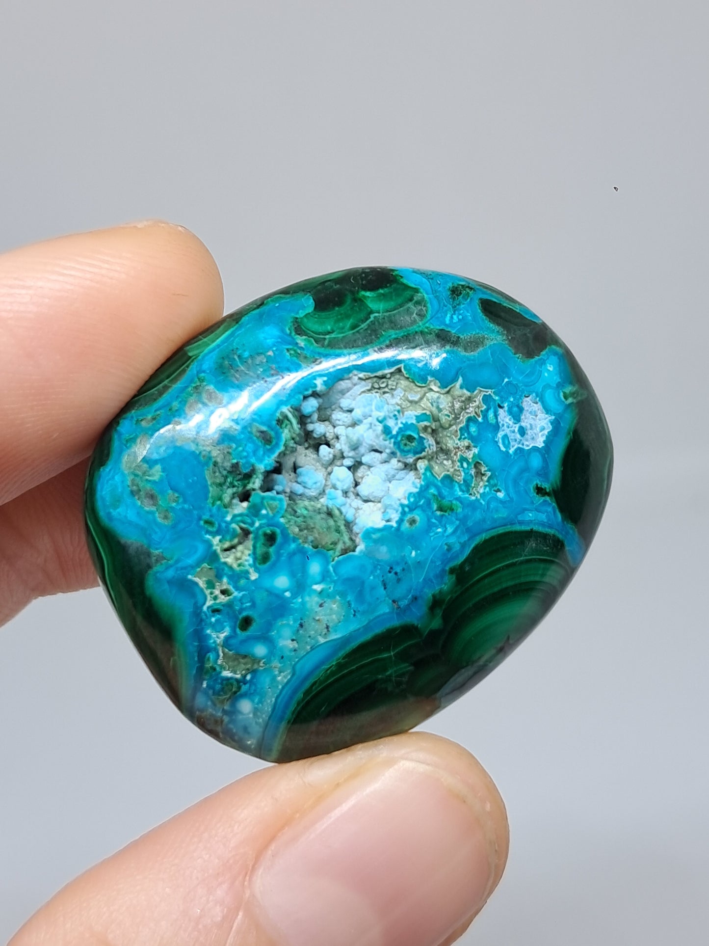 Chrysocolla Malachite Free Form | Polished Natural Stone | Good Quality #CM26