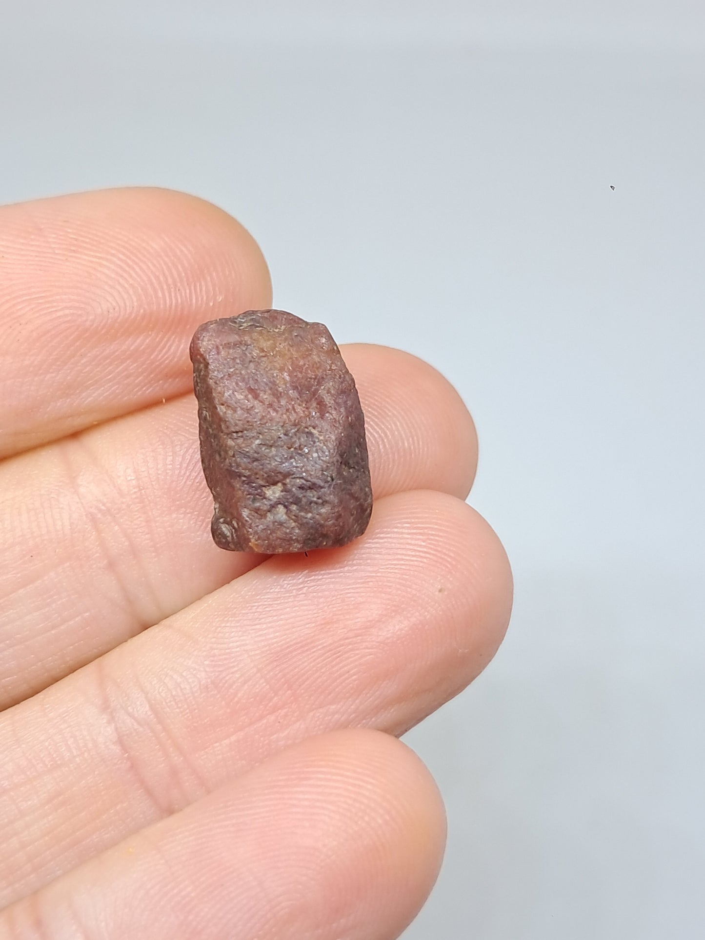 Cristal de Rubí en Bruto (Tamil Nadu) Piedra Natural | Muestra de Mineral #RB25