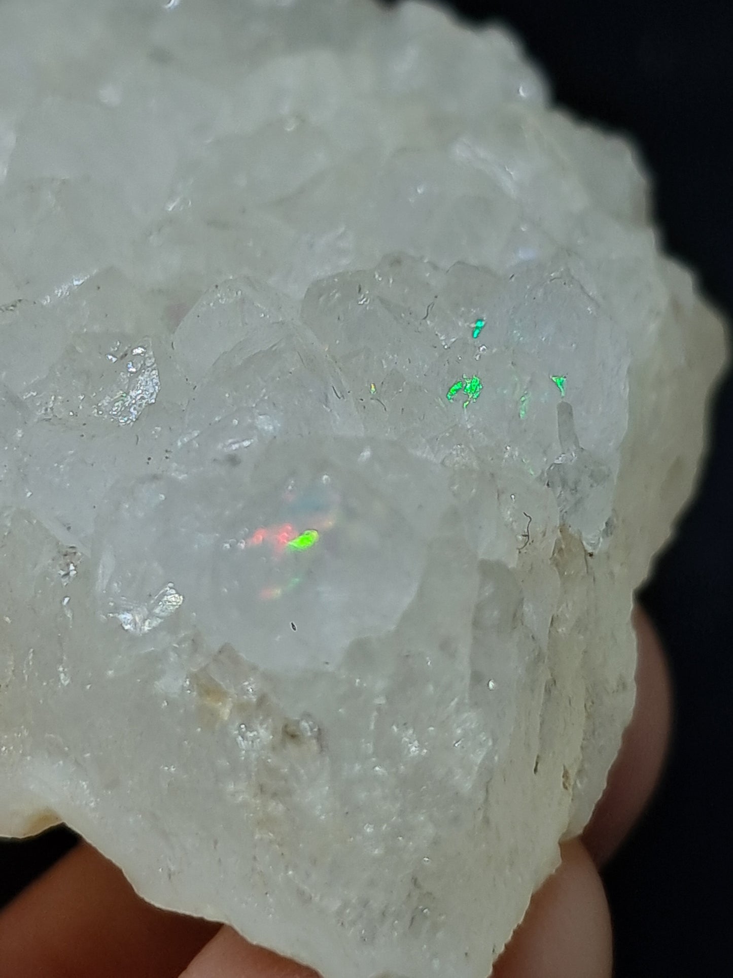 Iris Quartz (Aurangabad)| Anandalite | Cluster | Natural Crystal #AQ37