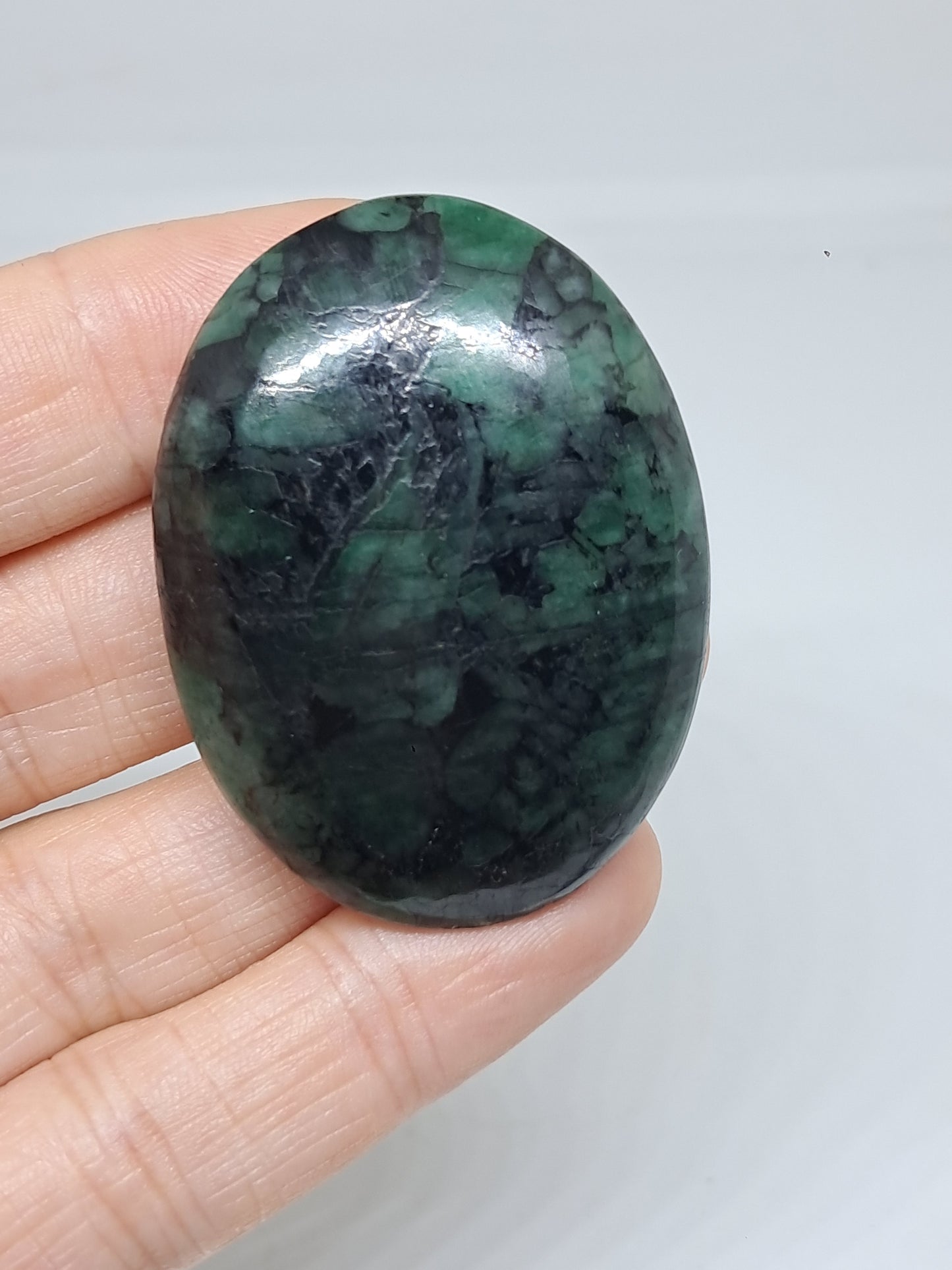 Emerald Palmstone | Polished Stone | Natural Crystal #EM4
