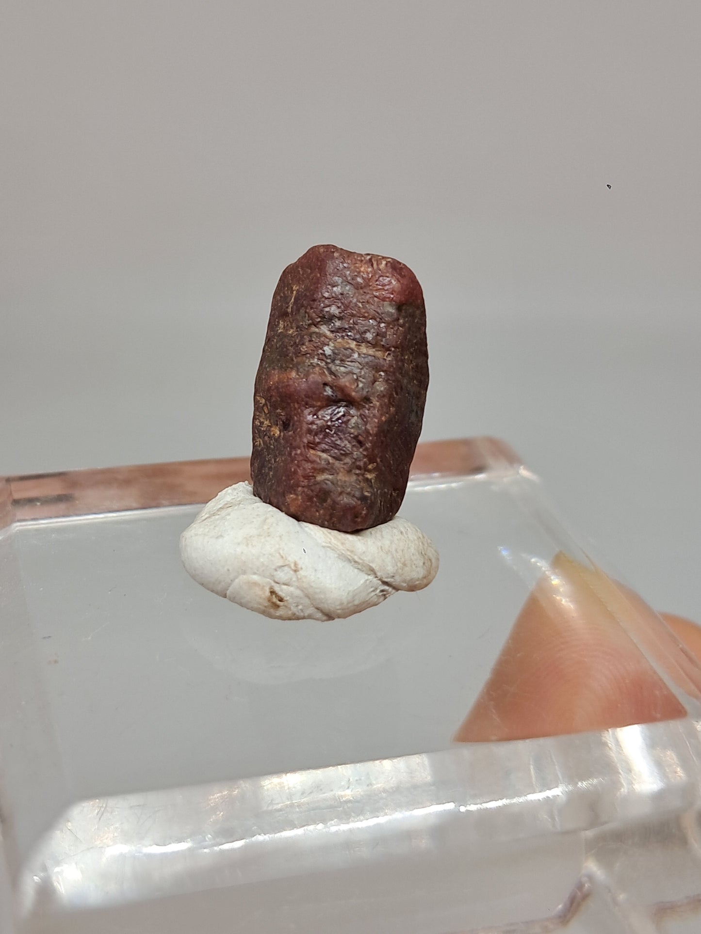 Cristal de Rubí en Bruto (Tamil Nadu) Piedra Natural | Muestra de Mineral #RB25
