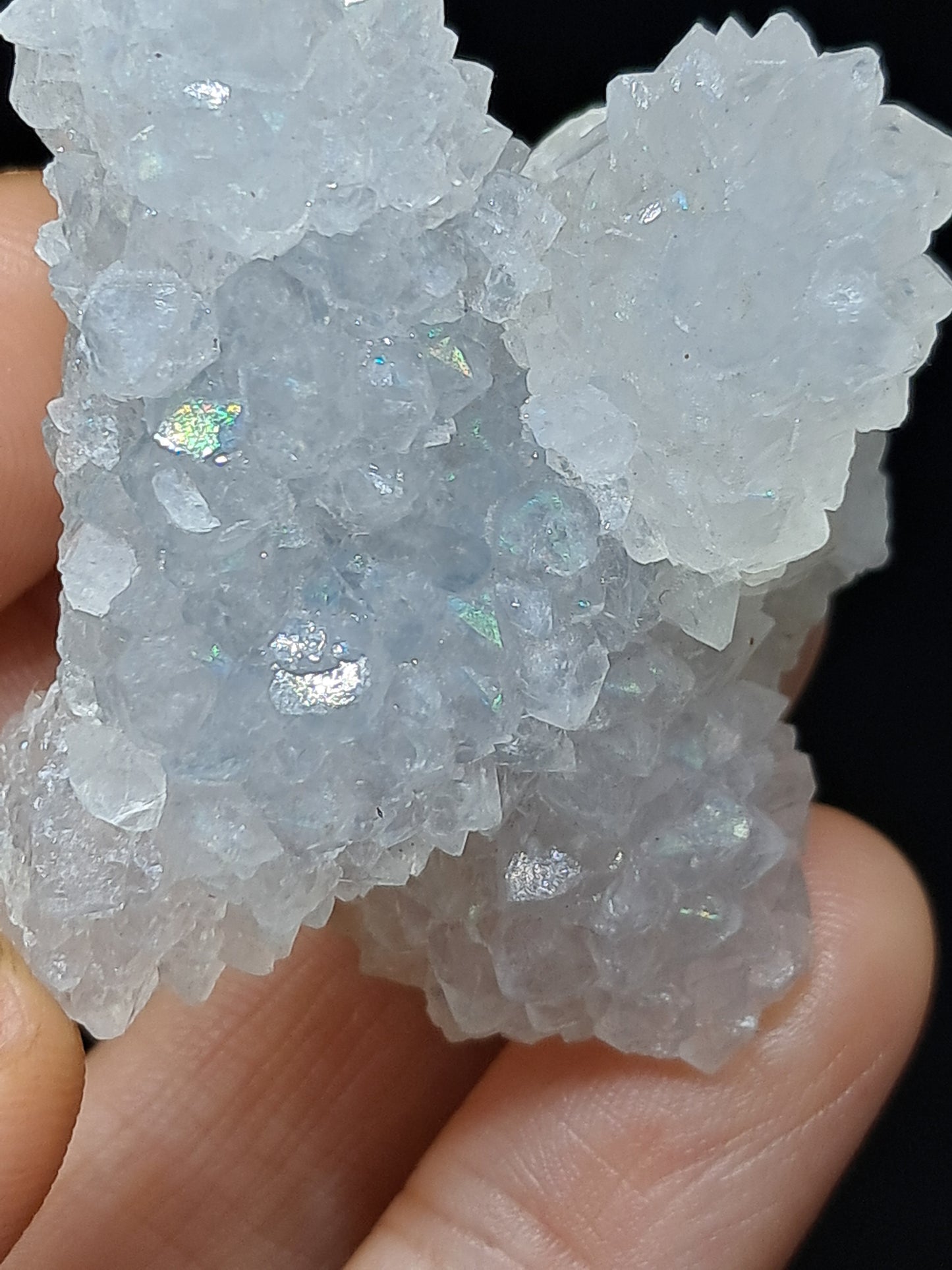 Iris Quartz (Aurangabad)| Anandalite | Stalactite Cluster | Natural Crystal #AQ36