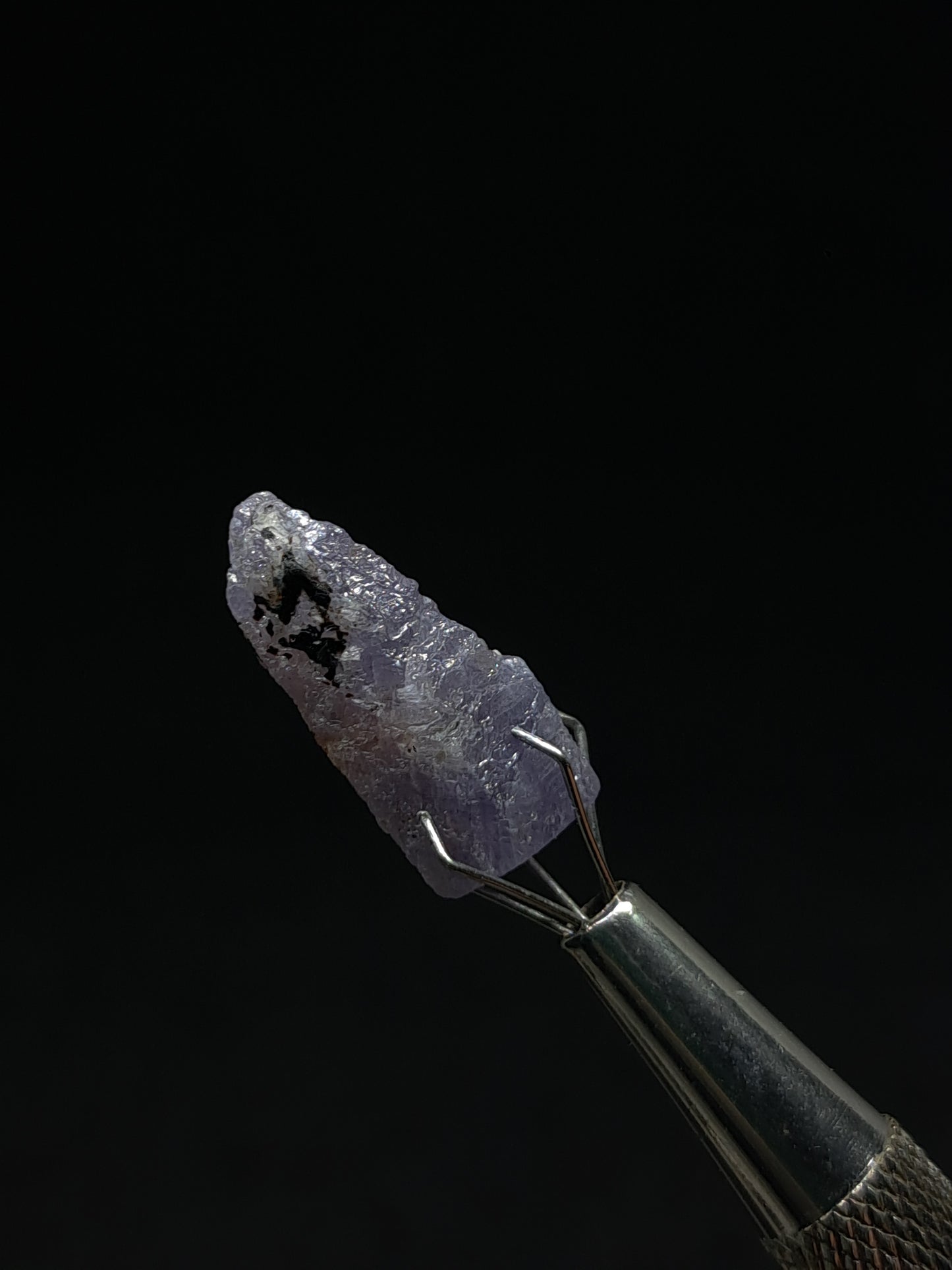 Natural Sapphire w/ Record Keeper (Madagascar) Rough Stone | Mineral Specimen #SP49