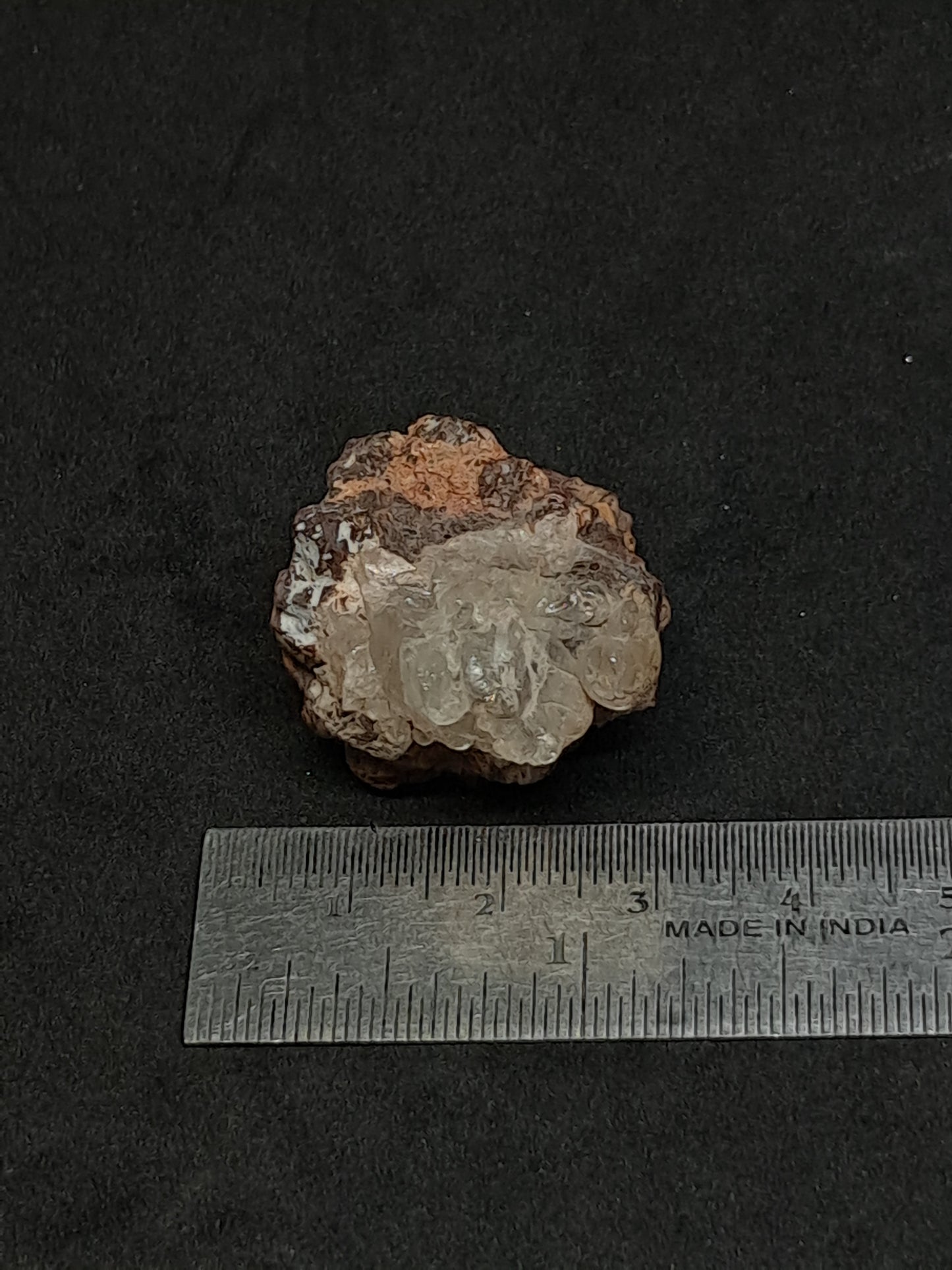 Hyalite Opal on Matrix (Mexico) Rough Crystal Stone | UV-Reactive Mineral Specimen #OH19