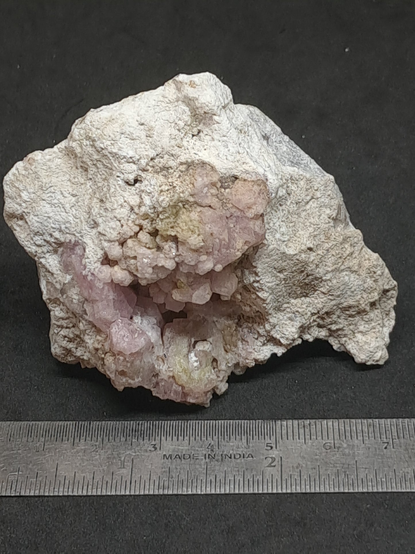 Grossular Garnet on Matrix (Mexico) Pink Garnet Cluster |Rough Crystal Stone | Mineral Specimen #GR18