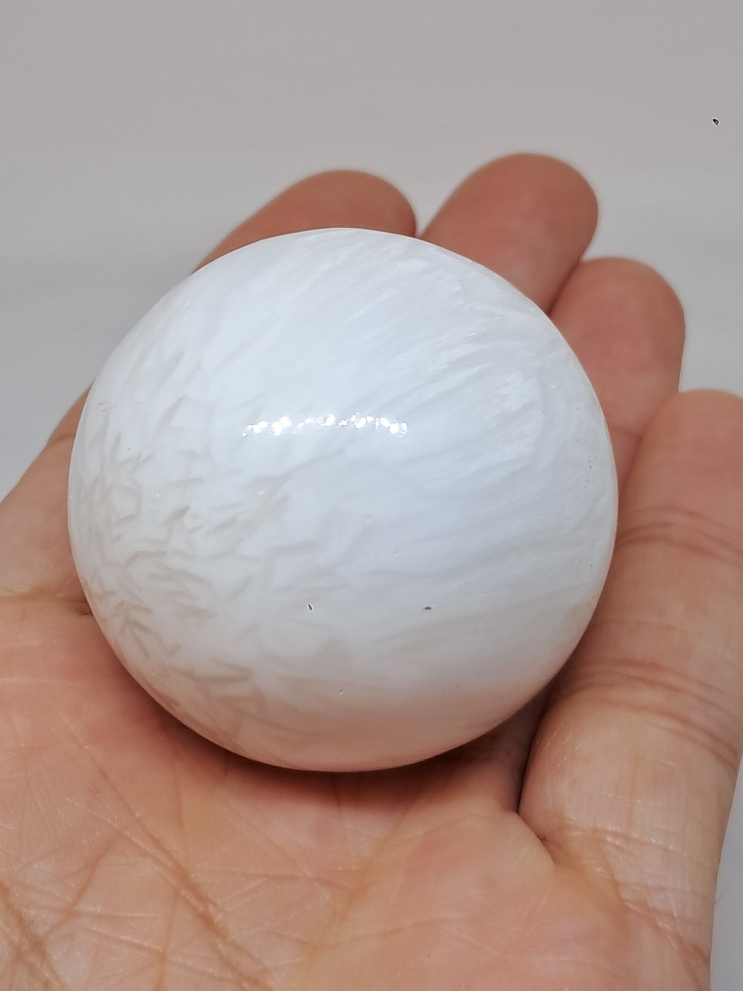 Scolecite Sphere | Polished Natural Stone | Good Quality