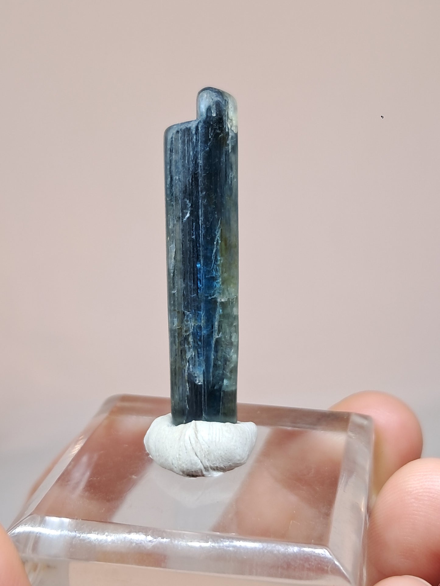 Piedra natural cianita azul (Nepal) n.° KY23
