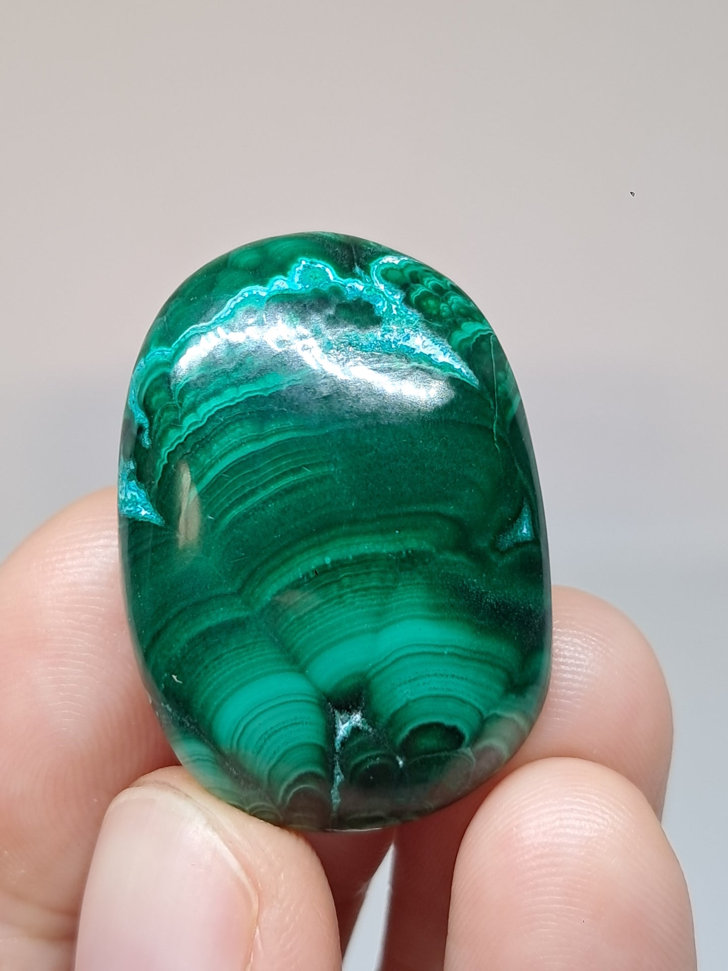 Chrysocolla w/ Malachite Tumble | Polished Free Form | Good Quality | Natural Stone