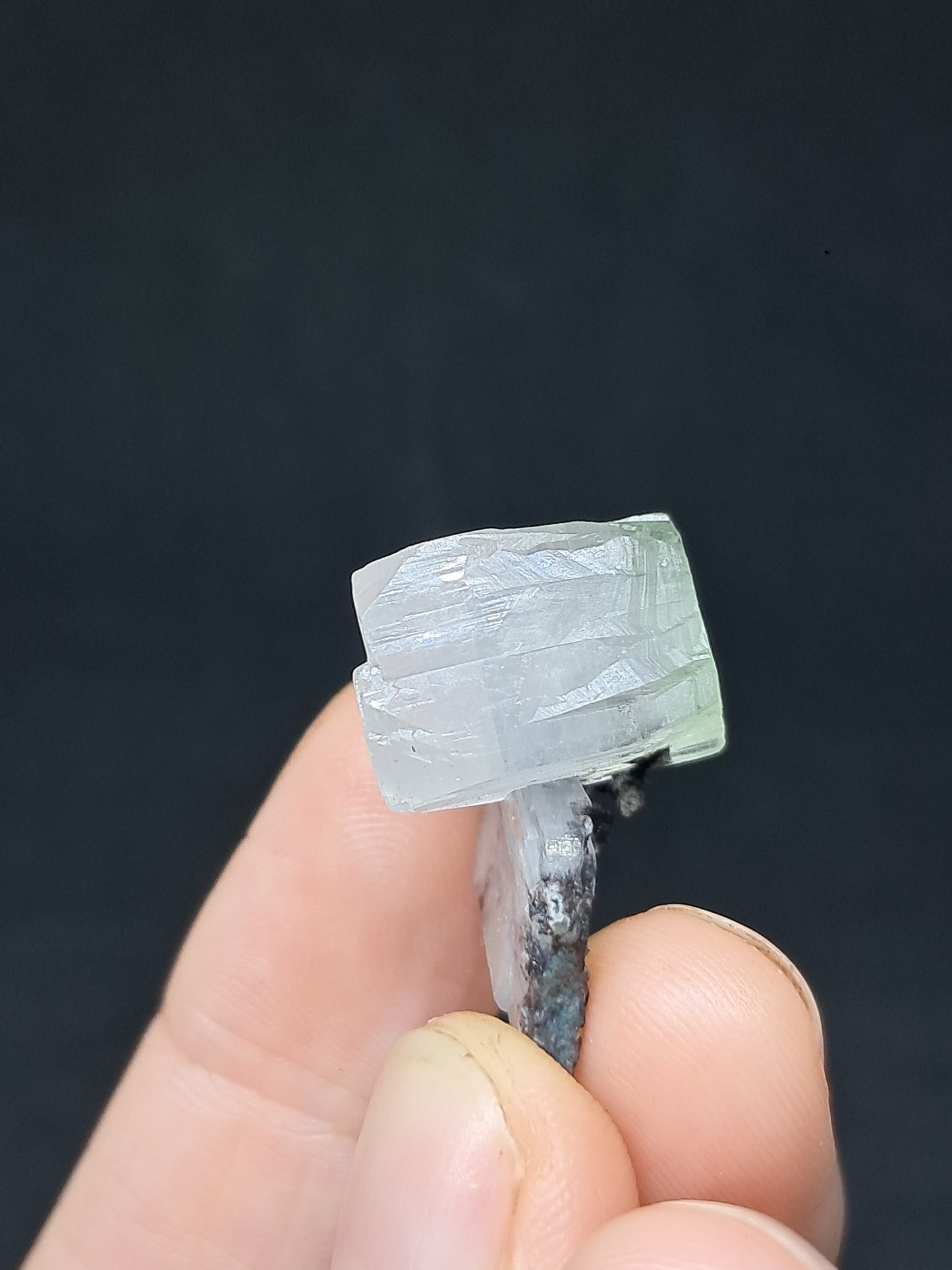Green Apophyllite with Stilbite (Fluorapophyllite) (Ajanta) Natural Crystal | Mineral Specimen #GA39