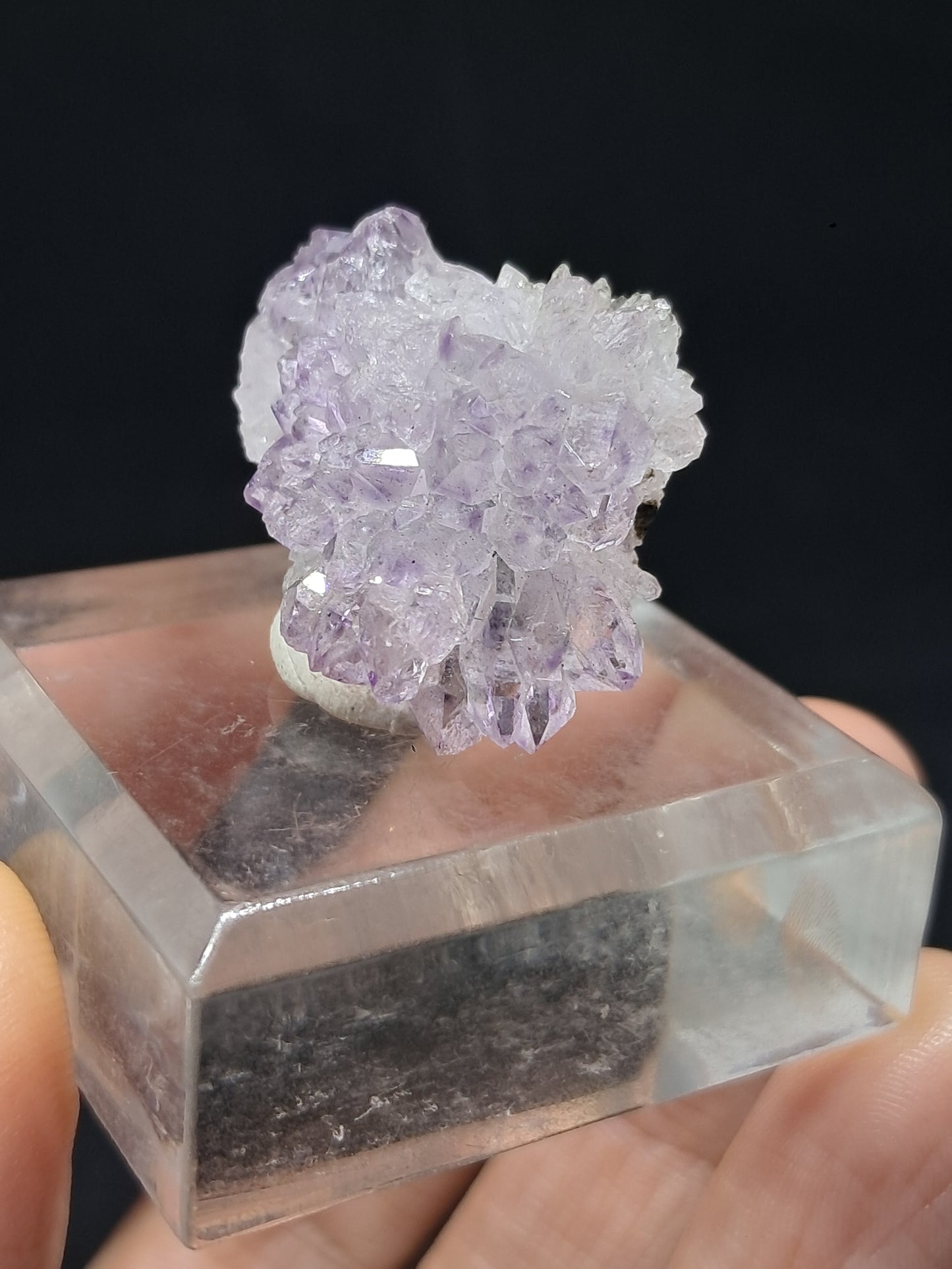 Amatista Flor de Cetro (Karur) | Piedra natural | Ejemplar mineral n.° KA90