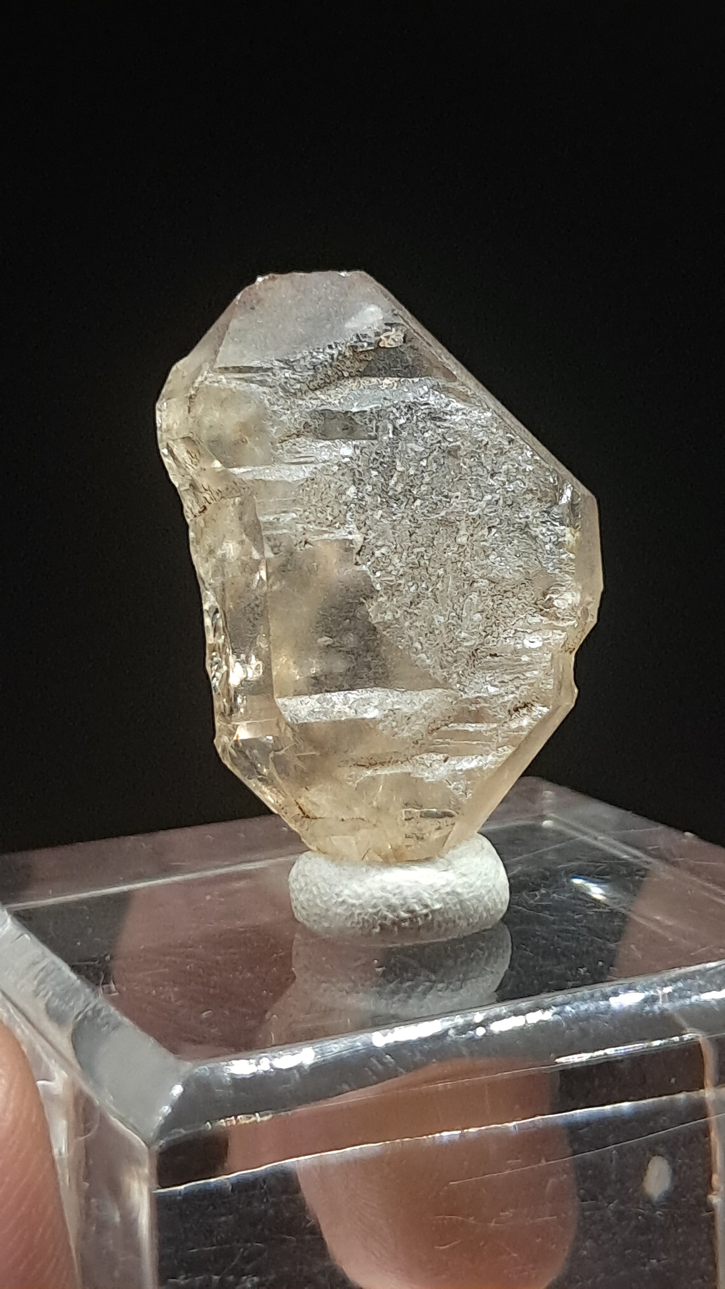 Elestial Smokey Quartz Scepter (Karur) Raw Natural Crystal | Mineral Specimen #EQ22
