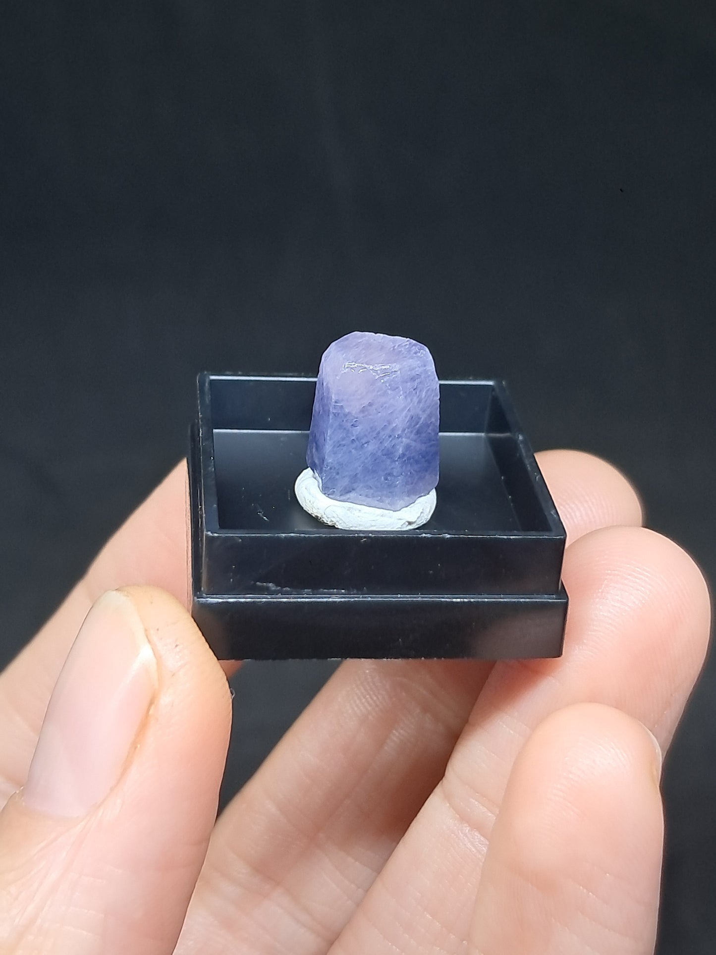 Natural Sapphire w/ Record Keeper (Madagascar) Rough Stone | Mineral Specimen #SP47