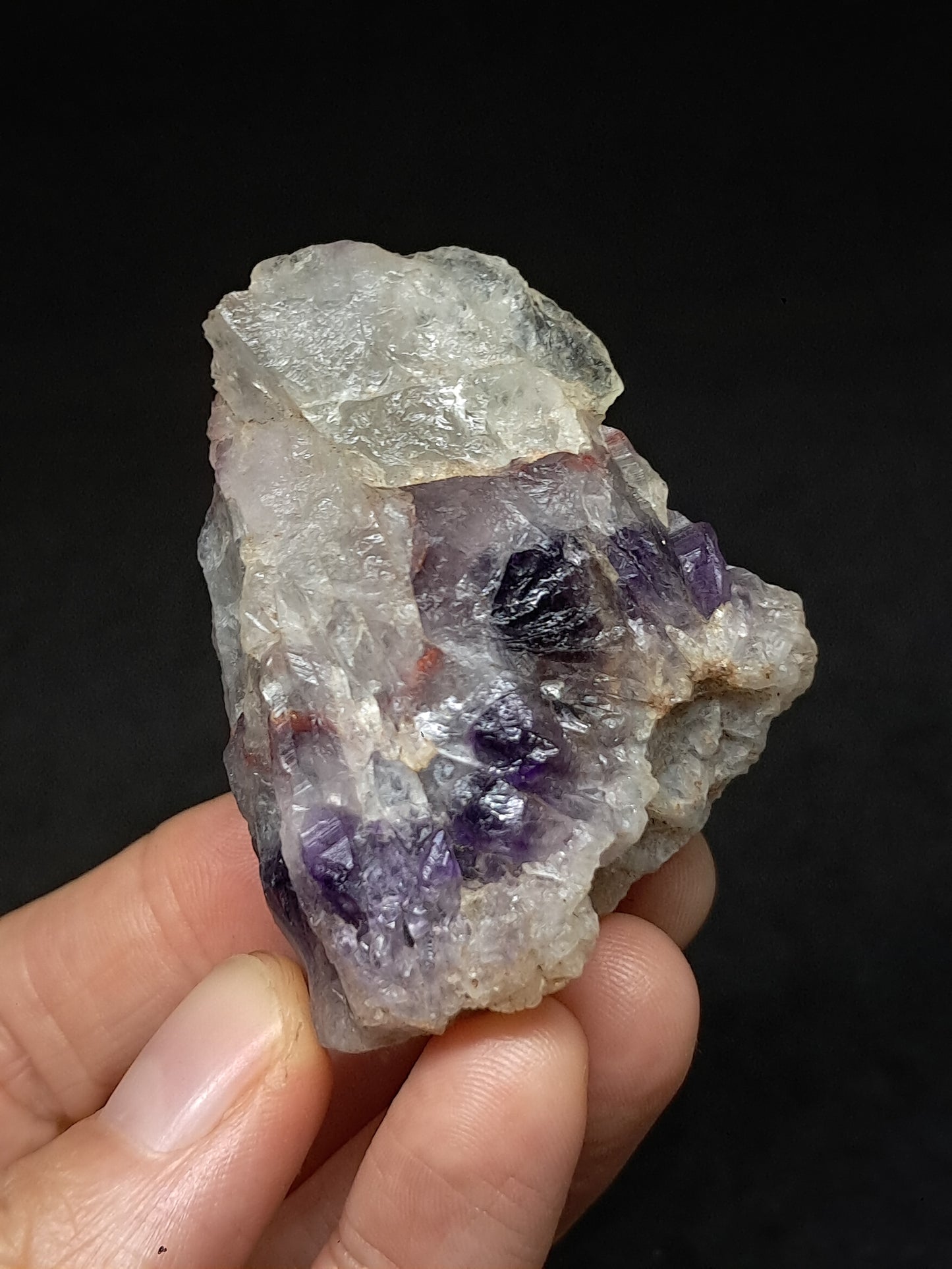 Chevron Amethyst | Natural Rough Stone #AM10