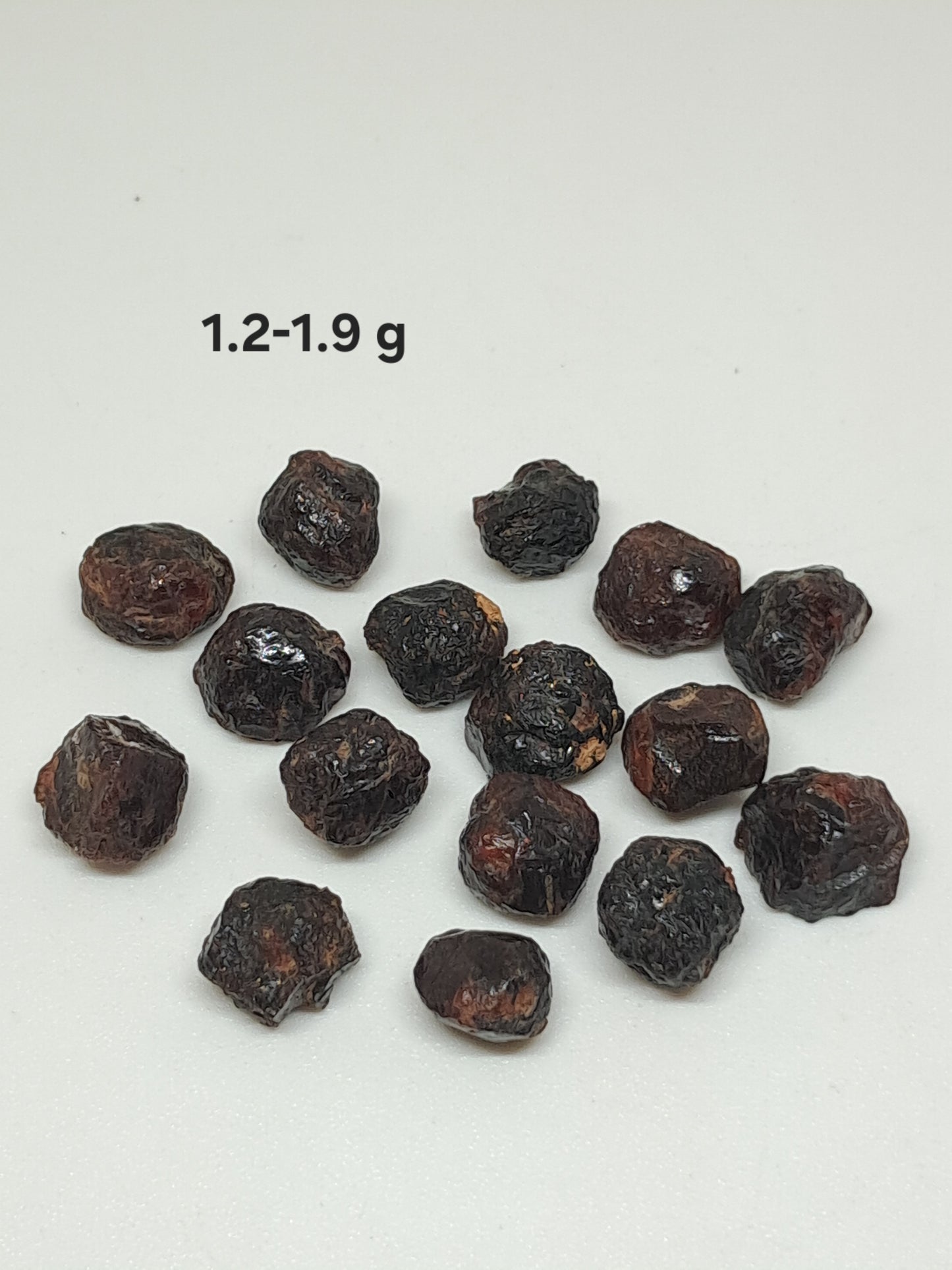 Red Garnet (Karur) Raw Crystal | Naturally Round Shaped | Rough Stone #RG11