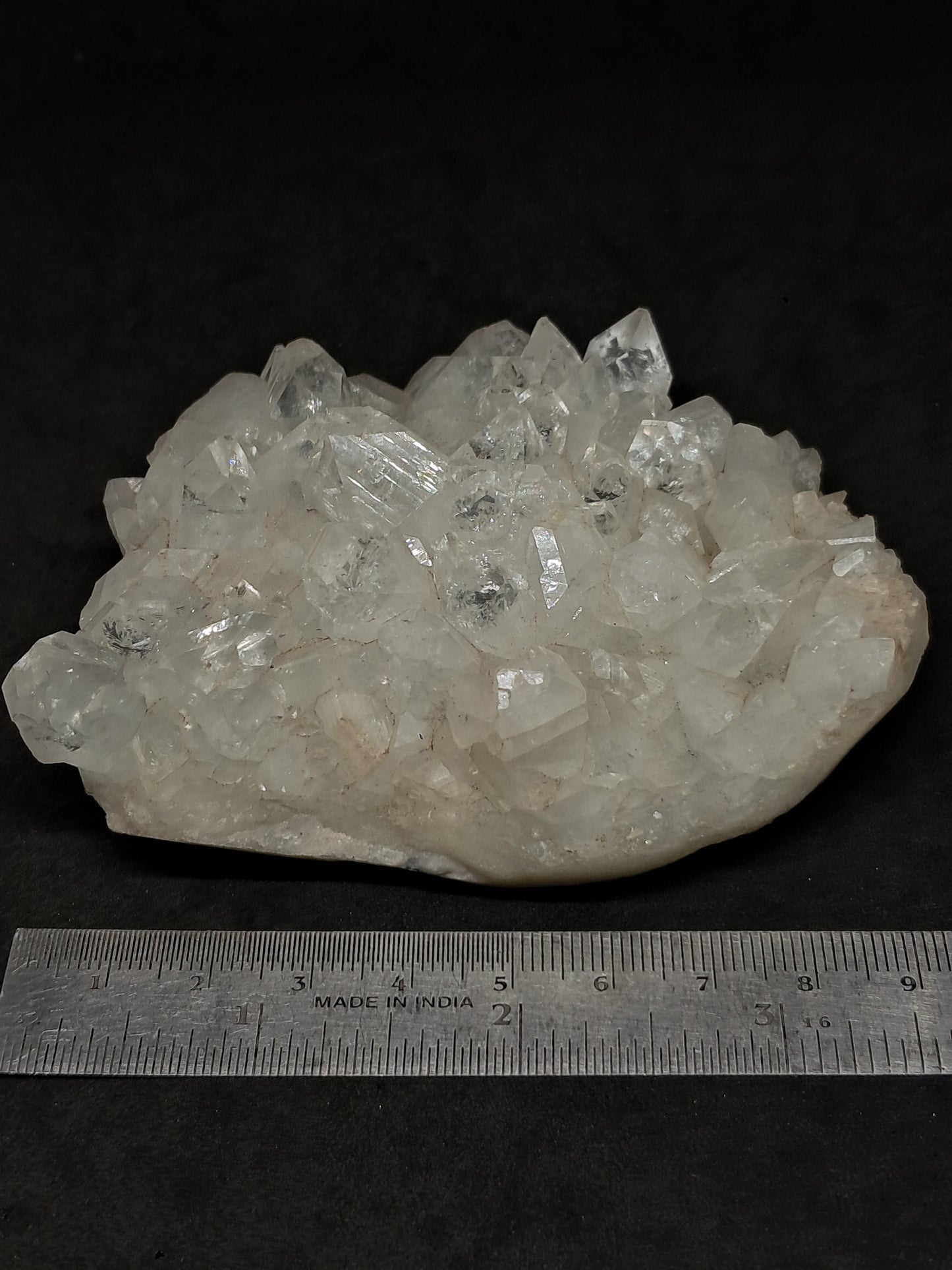 Clear Apophyllite Cluster (Ajanta) Natural Crystal | Mineral Specimen #AP42eb38