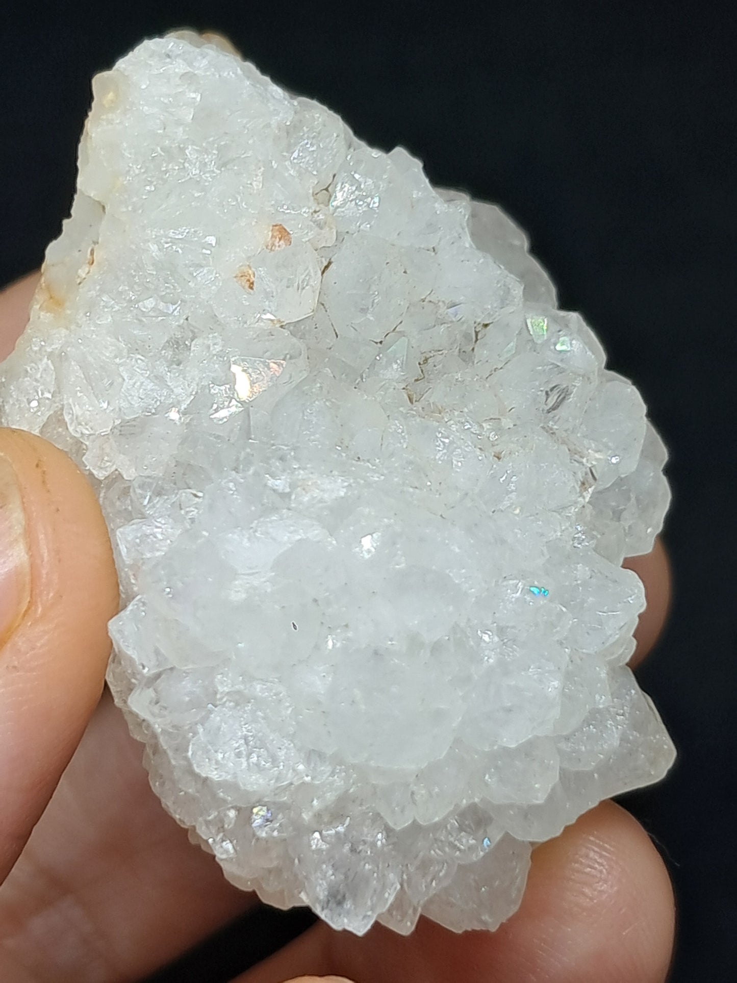 Iris Quartz (Aurangabad)| Anandalite | Cluster | Natural Crystal #AQ45