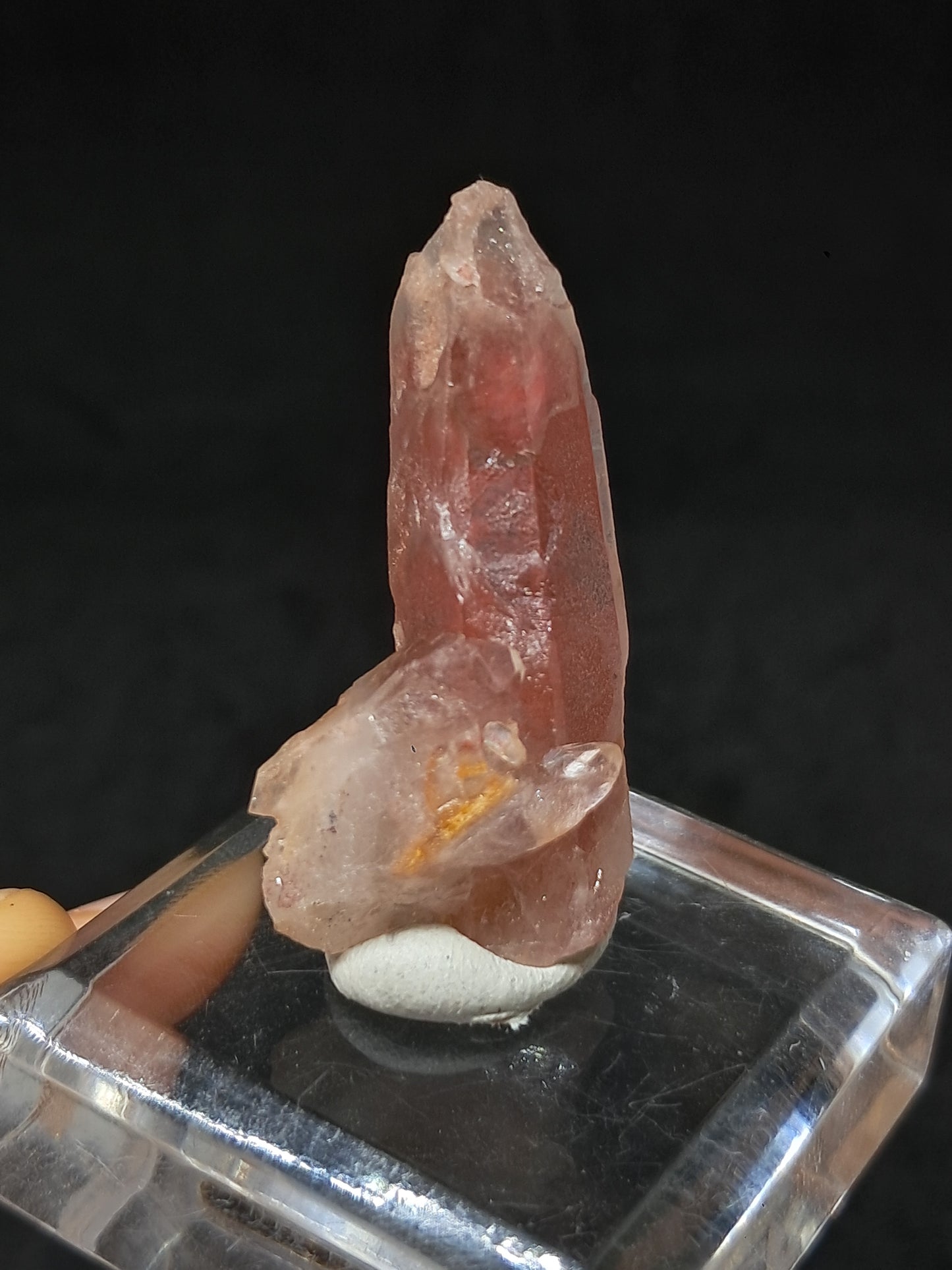 Hematite Phantom Quartz (Telangana) | Natural Crystal | Mineral Specimen #HPQ61