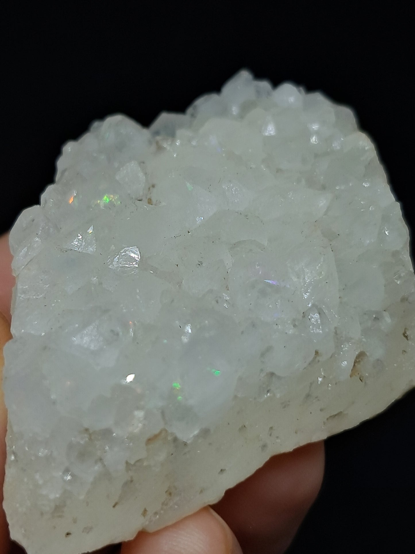 Iris Quartz (Aurangabad)| Anandalite | Cluster | Natural Crystal #AQ37