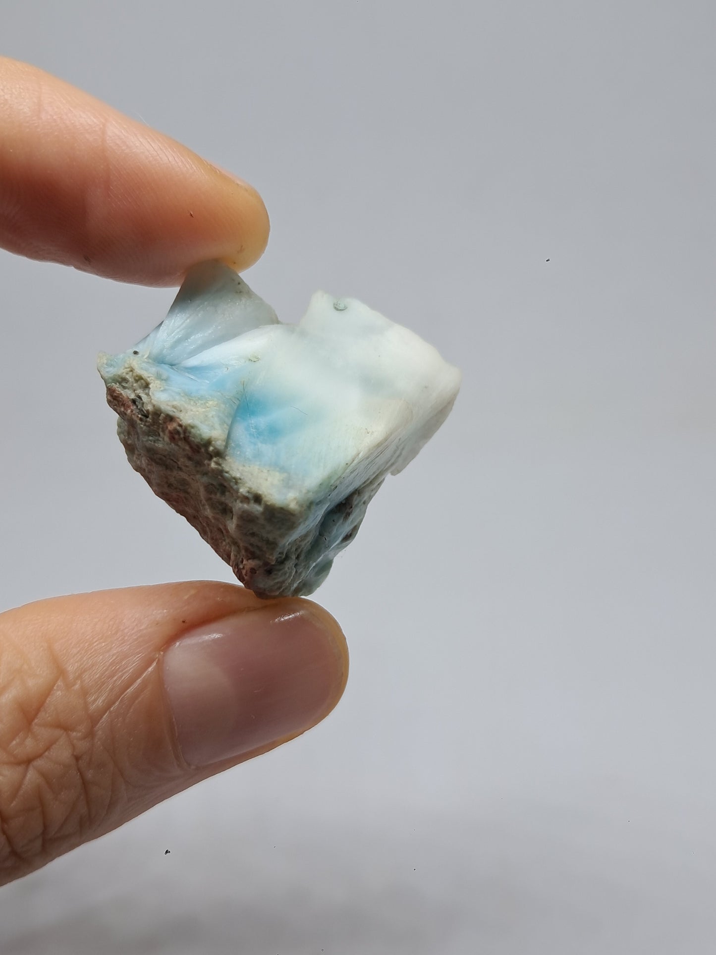 Larimar Raw (Dominican Republic) Rough Stone | Natural Rock #LM21