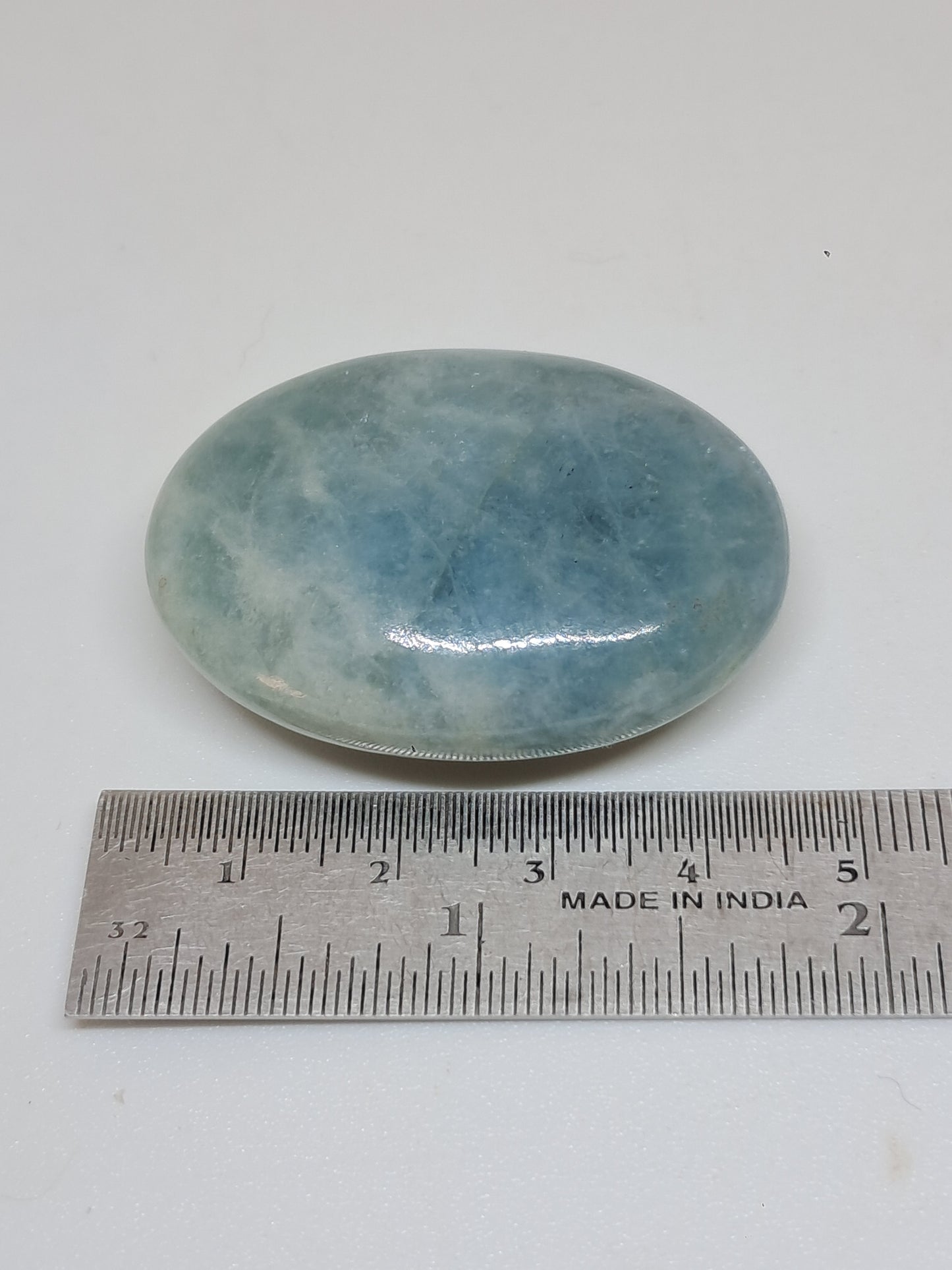 Aquamarine Palmstone | Polished Natural Crystal