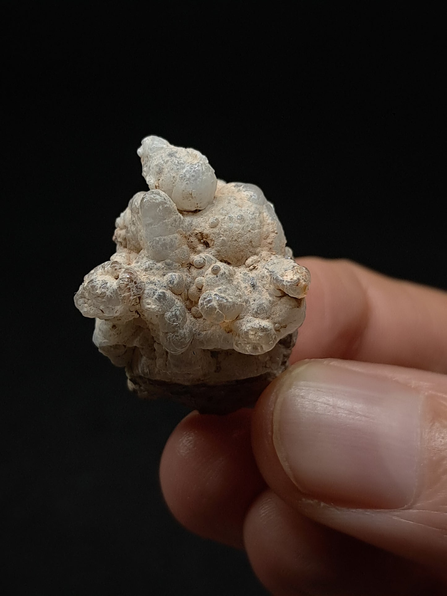 Hyalite Opal on Matrix (Mexico) Rough Crystal Stone | UV-Reactive Mineral Specimen #OH13
