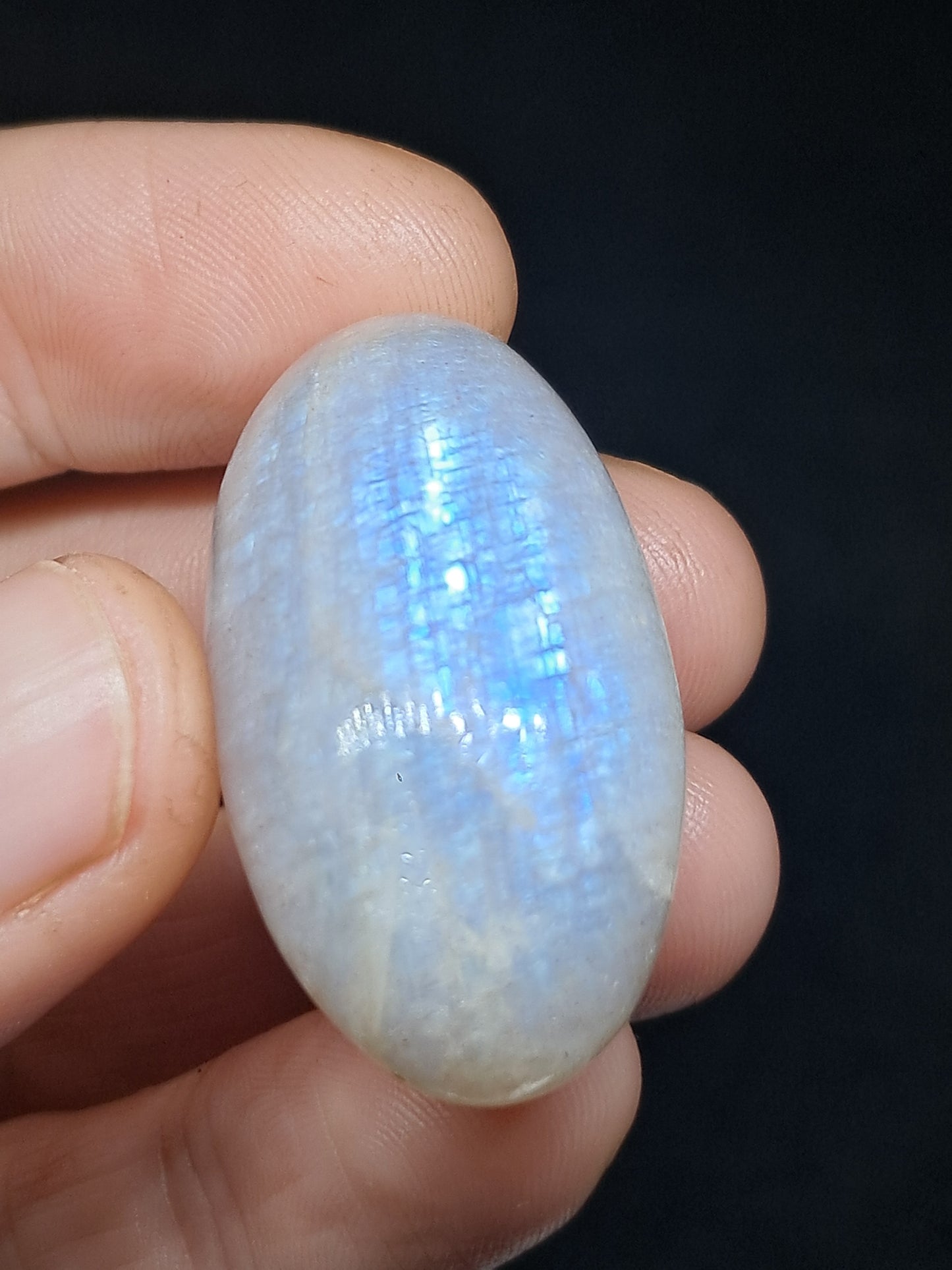 Moonstone Shivalingam | Blue Sheen | Good Quality Natural Stone