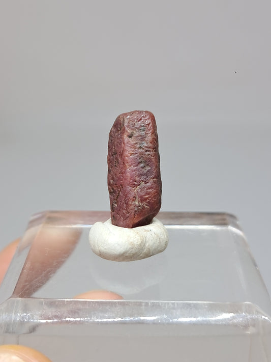 Rough Ruby Crystal (Tamil Nadu) Natural Stone | Mineral Specimen #RB26