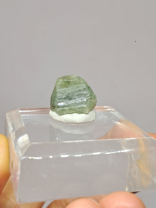 Natural Greenish-Blue *Teal* Sapphire Crystal (Karur) Rough Stone | Mineral Specimen #SP34