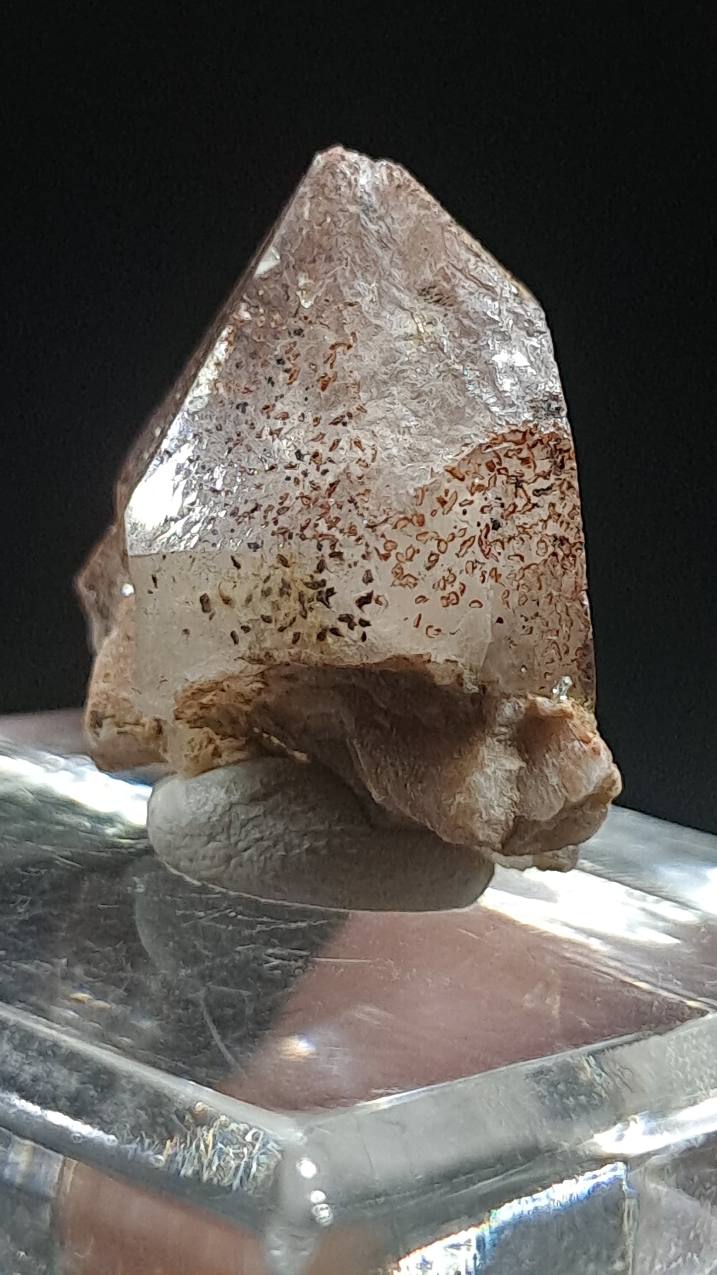 Smokey Elestial Quartz (Karur) Interesting Inclusions | Mineral Specimen #EQ31