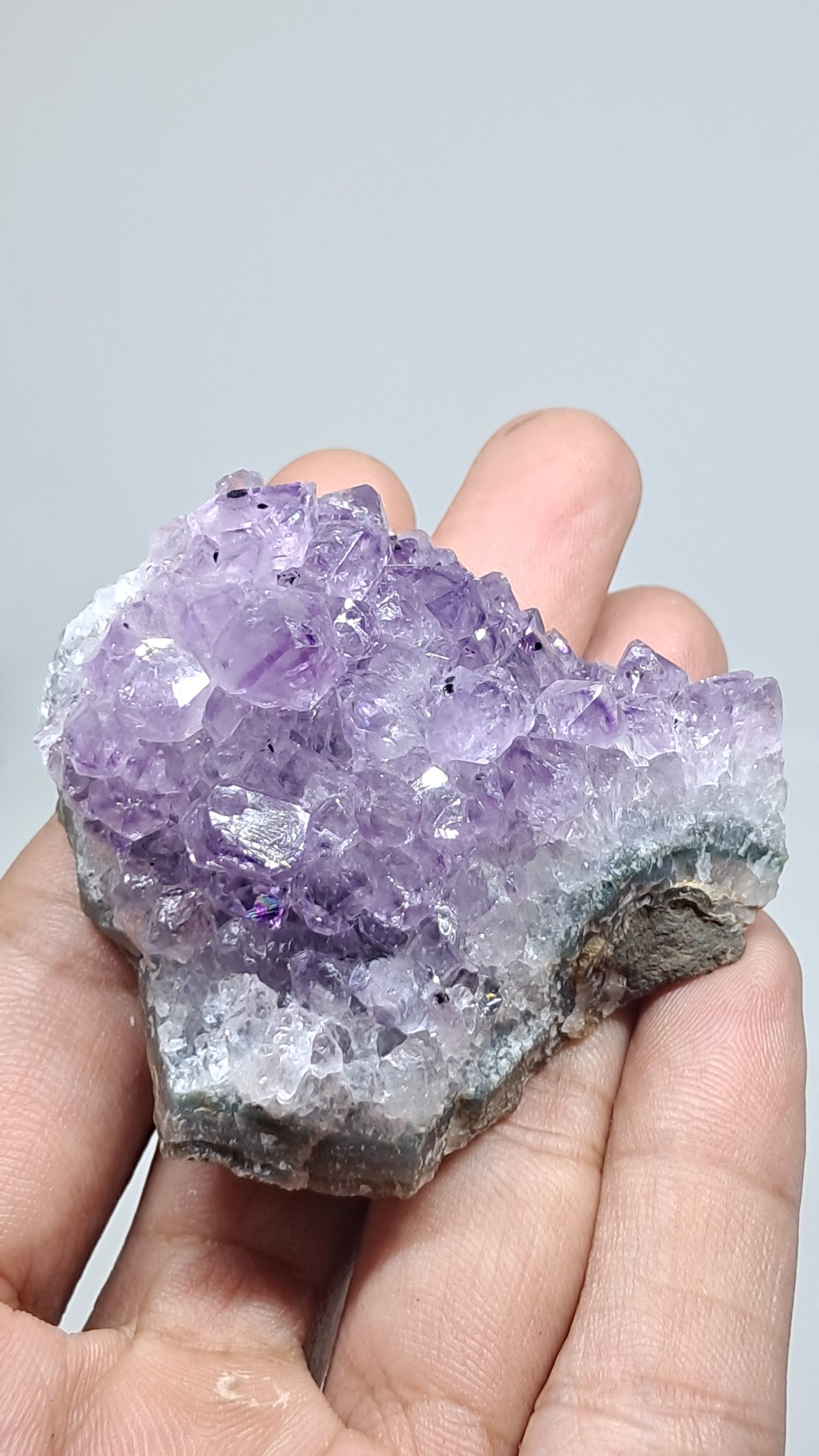 Amethyst Cluster (Brazil) | Natural Crystal | Mineral Specimen #AMB15