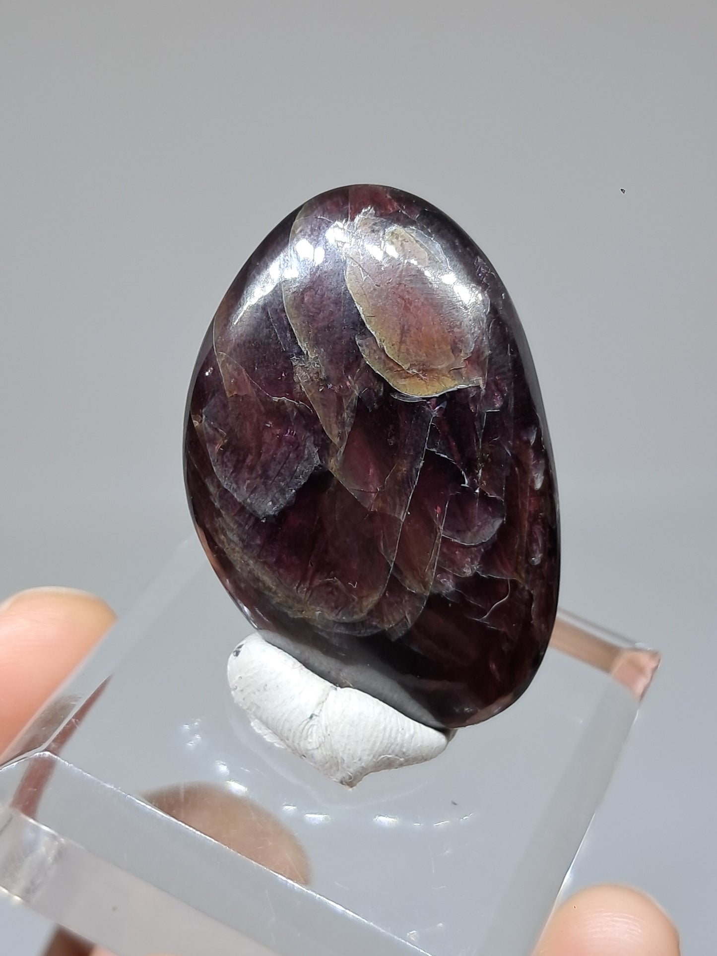 Red Garnet Tumbled Pebbles | Polished Natural Stone #PG1