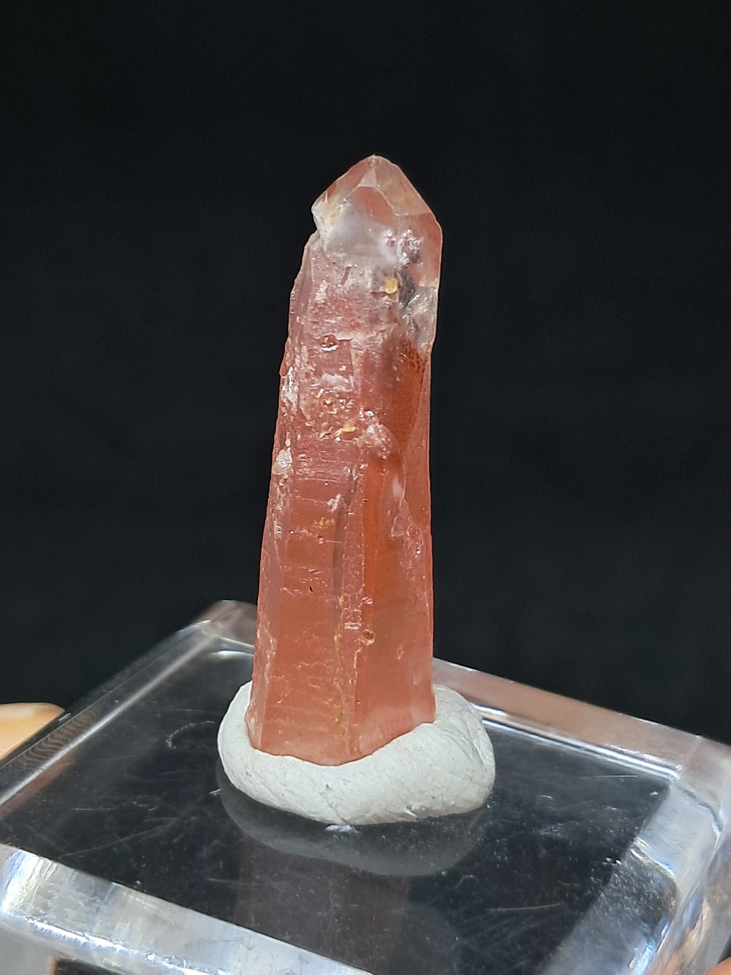 Hematite Phantom Quartz (Telangana) | Natural Crystal | Mineral Specimen #HPQ59