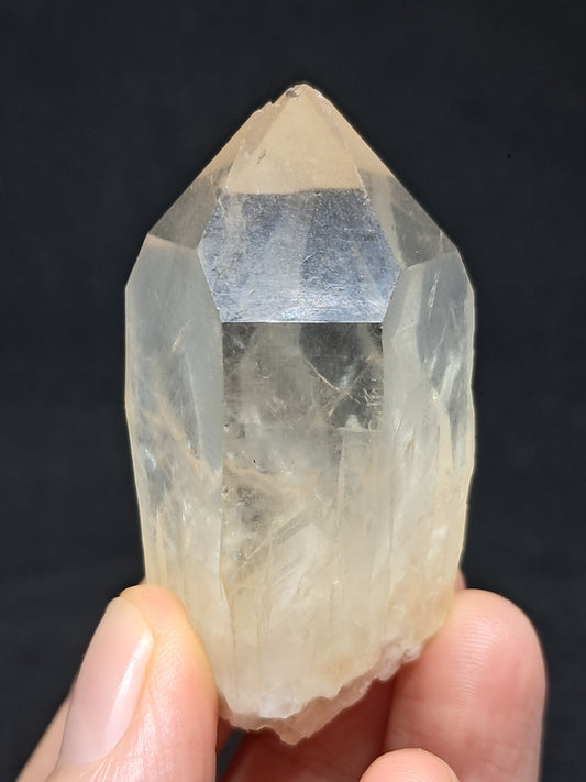 Natural Citrine "Kundalini" (Democratic Republic of Congo) Crystal Point | Mineral Specimen #CTN18