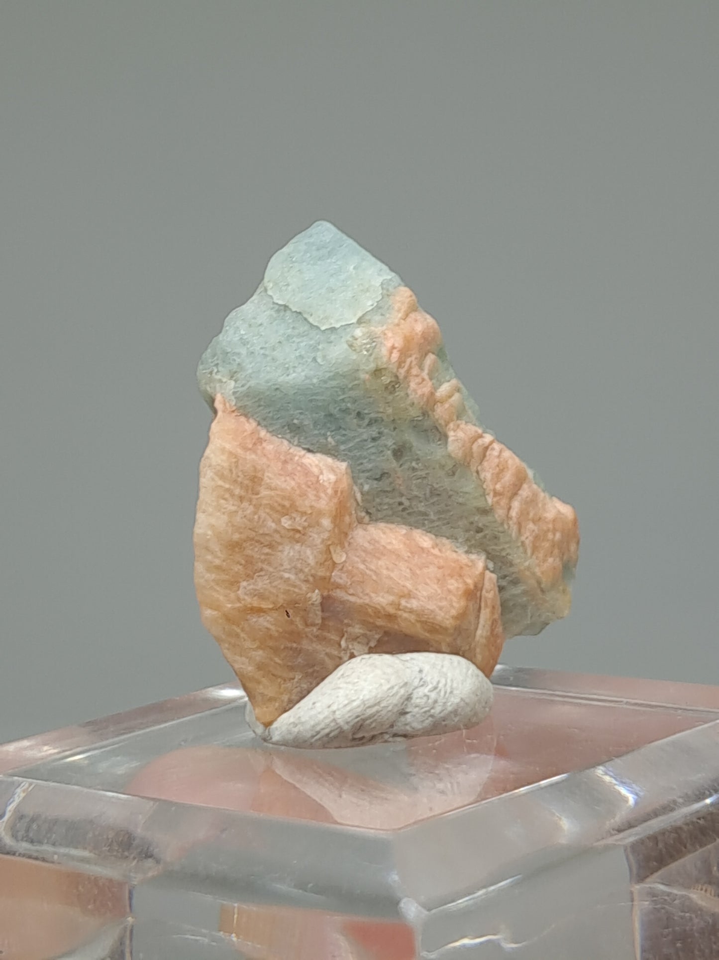 Aquamarine on Matrix (Karur) Rough Natural Crystal | Mineral Specimen #AQM43