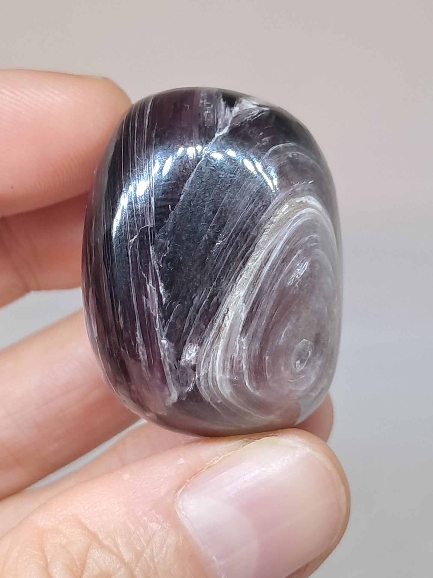 Lepidolite Tumble Stone | Natural Polished Crystal