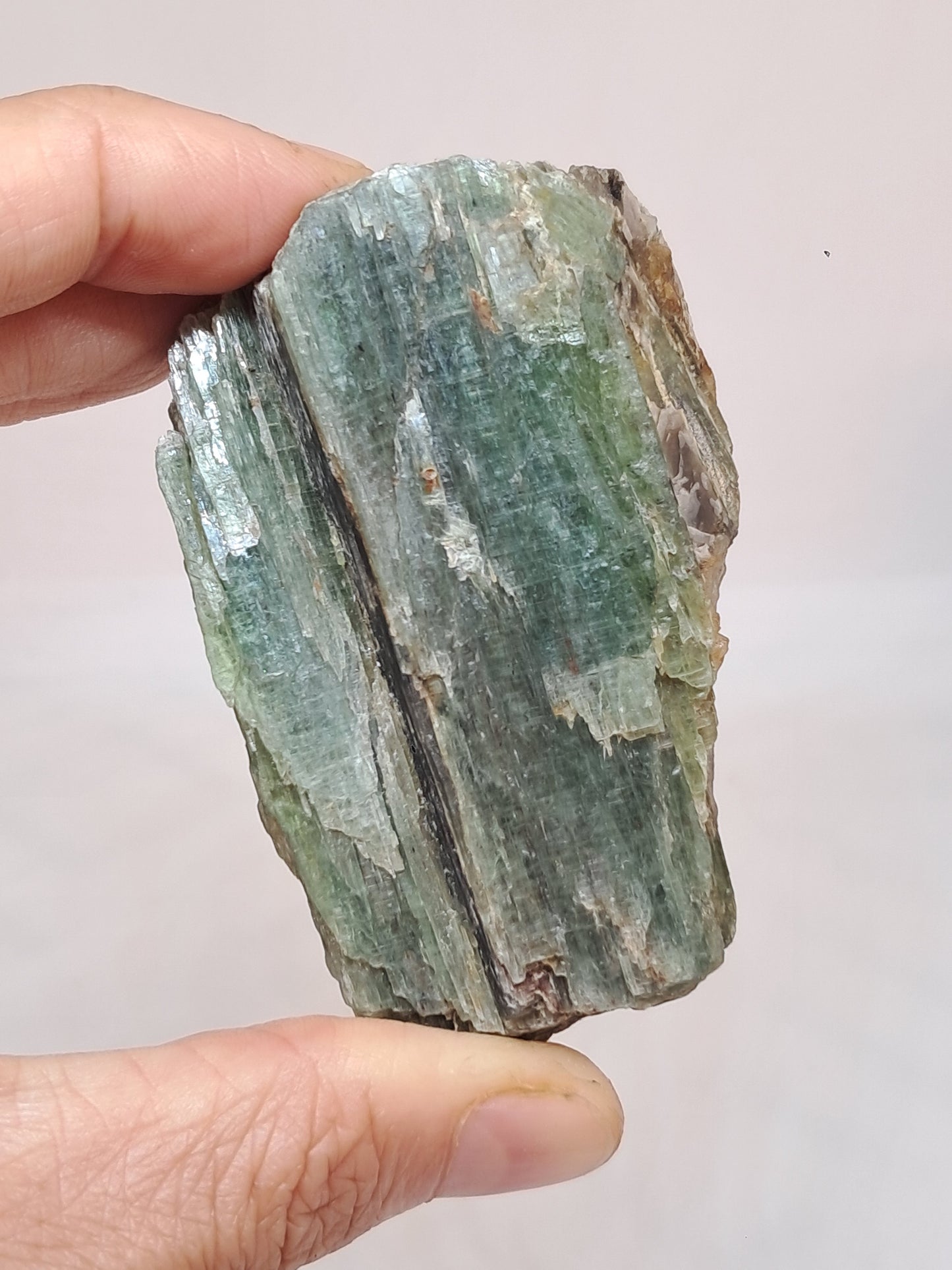 Green Kyanite (Tamil Nadu) Natural Stone #KY5
