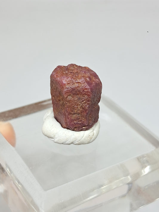 Rough Ruby Crystal (Tamil Nadu) Natural Stone | Mineral Specimen #RB34