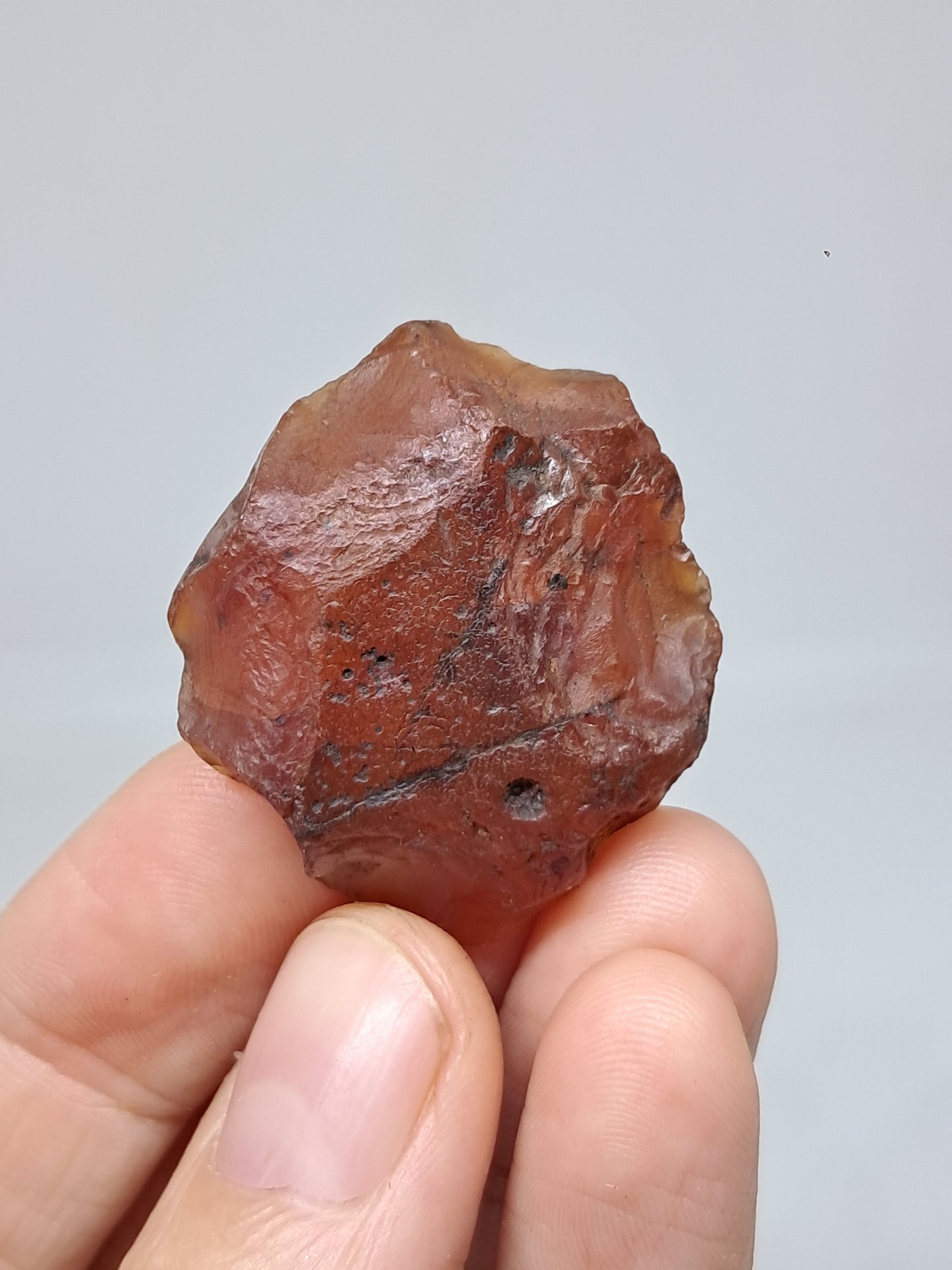 Rough Carnelian (India) Raw Stone | Natural Crystal | Mineral Specimen #CRN20