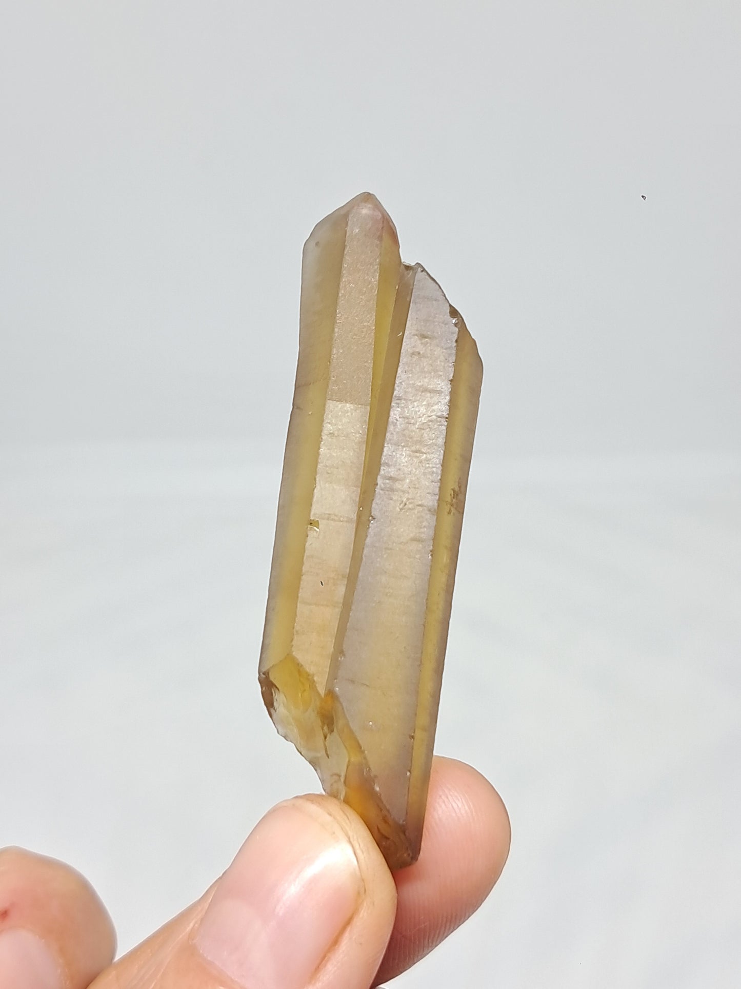 Natural Citrine Twin Crystal Points (Democratic Republic of Congo) #CTN32