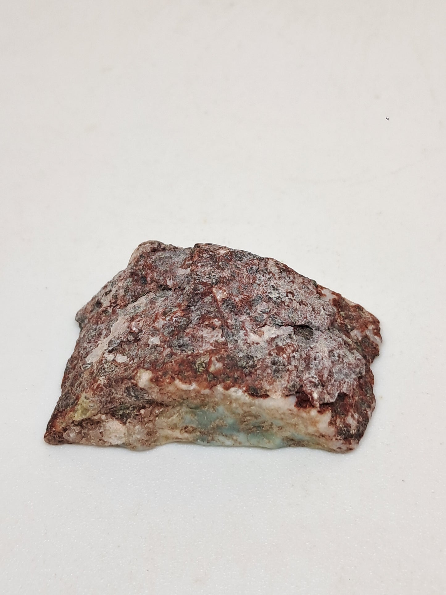 Rough Slice of Larimar (Dominican Republic) Raw Stone | Natural Rock #LM38