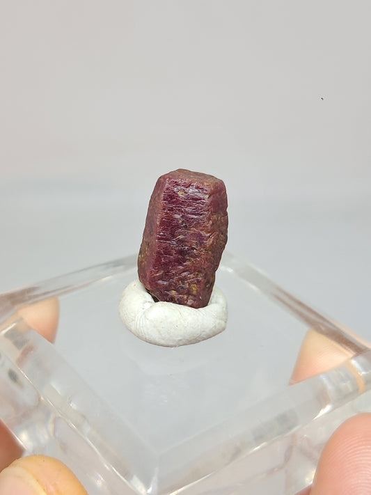 Rough Ruby Crystal (Tamil Nadu) Natural Stone | Mineral Specimen #RB29