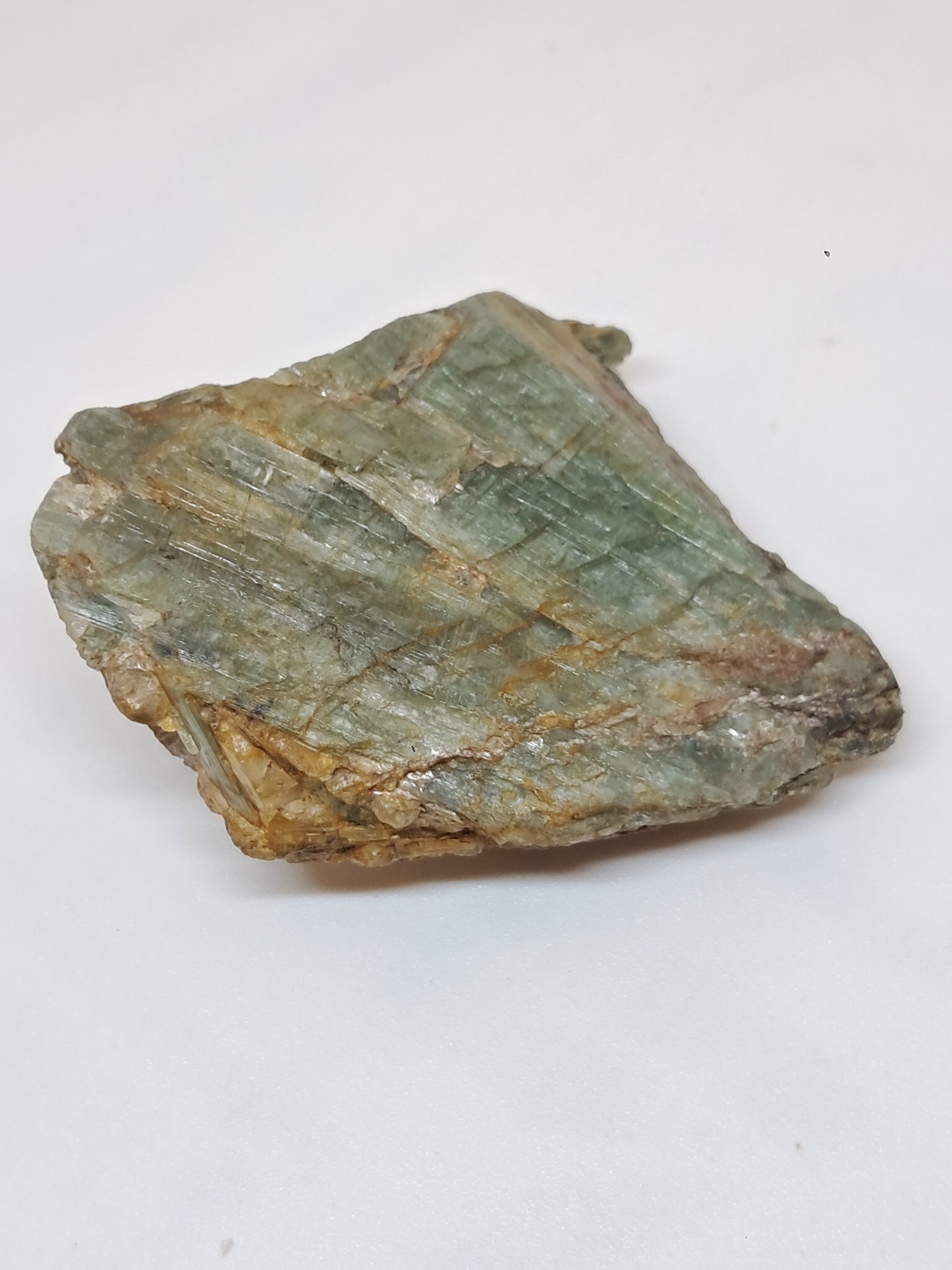 Green Kyanite (Tamil Nadu) Natural Stone #KY4
