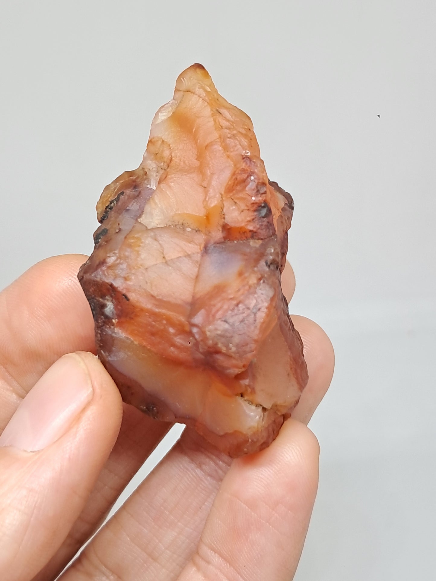Rough Carnelian (India) Raw Stone | Natural Crystal | Mineral Specimen #CRN12