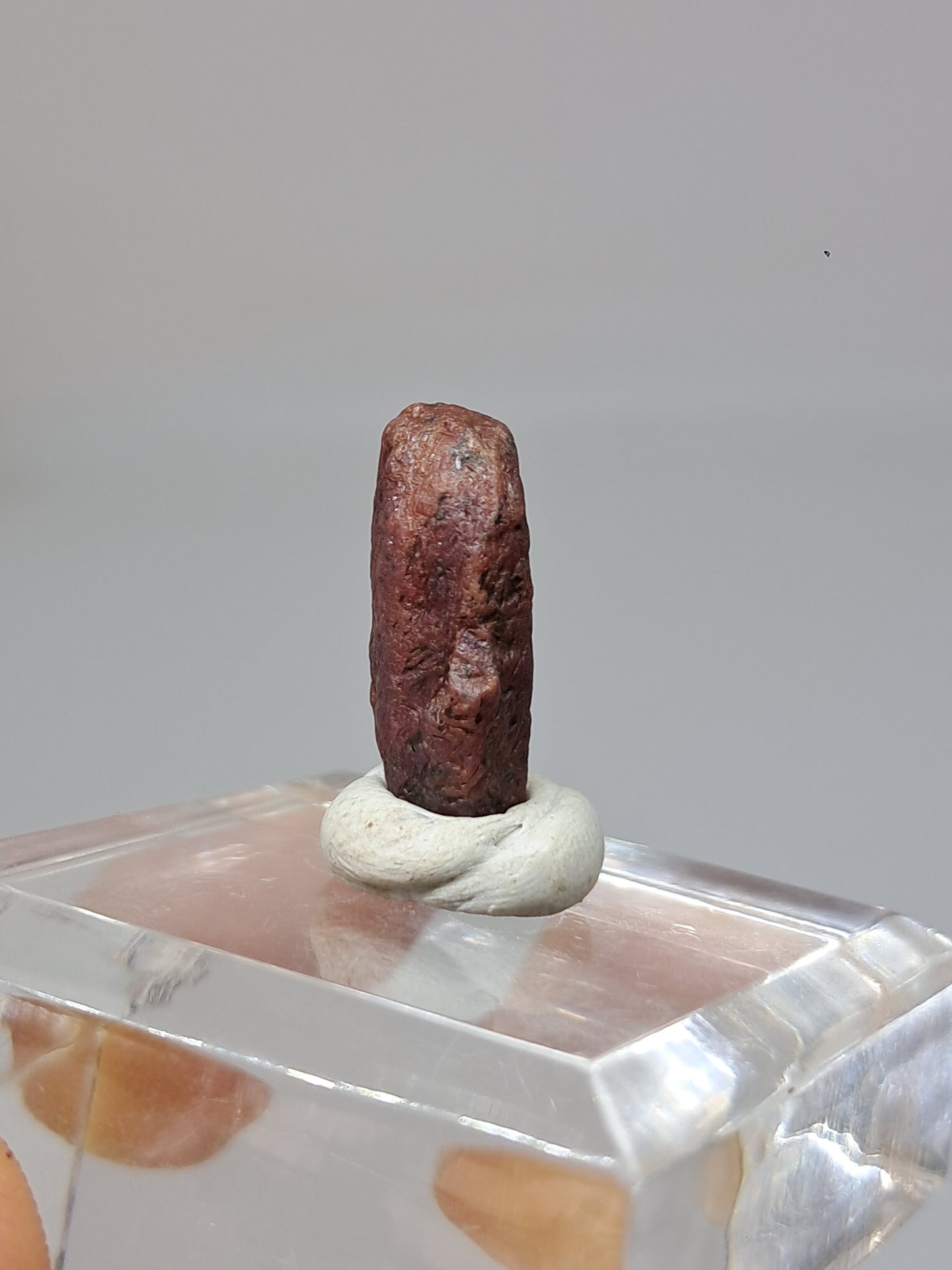 Cristal de Rubí en Bruto (Tamil Nadu) Piedra Natural | Muestra Mineral #RB26
