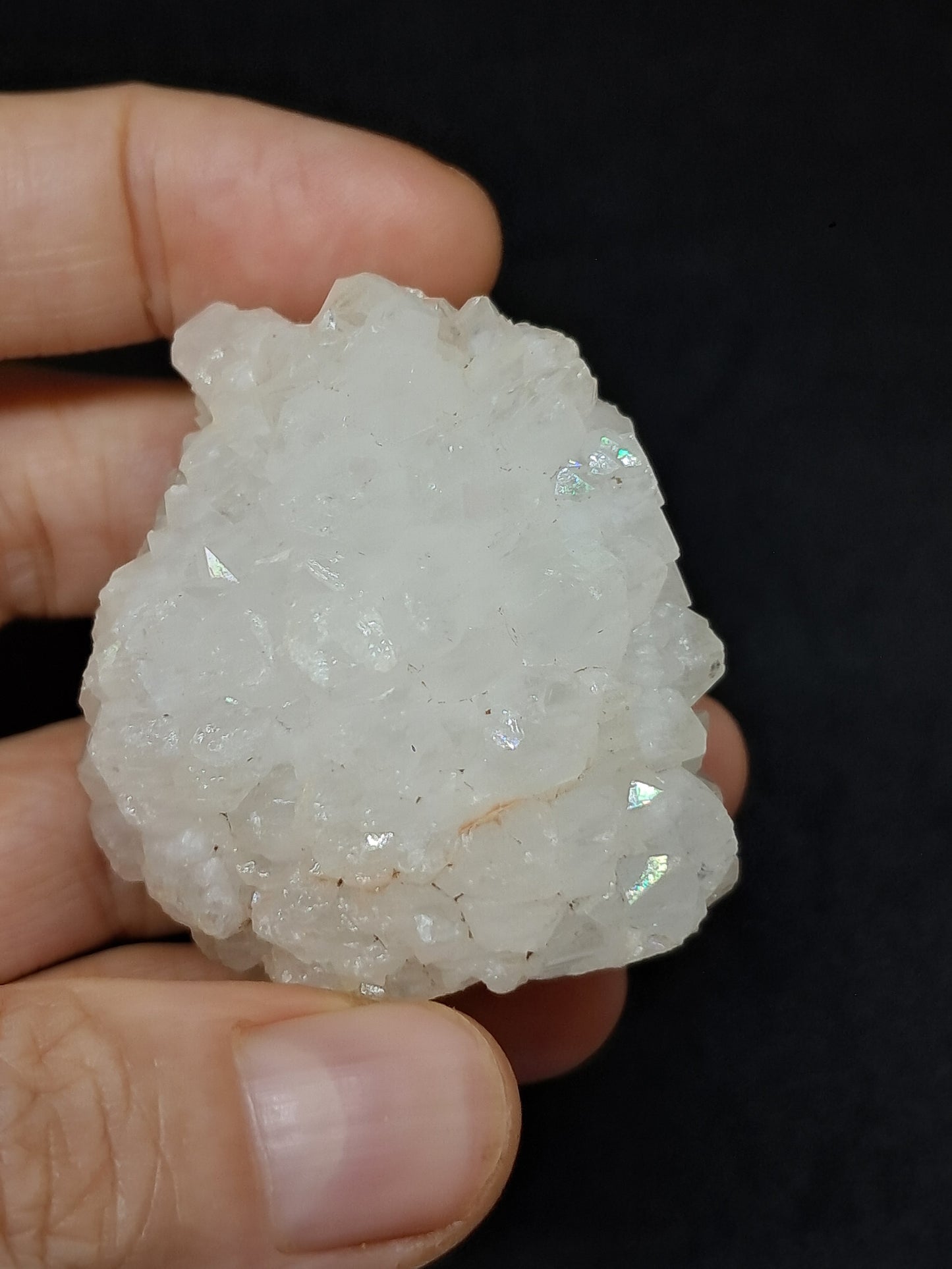 Iris Quartz (Aurangabad)| Anandalite | Cluster | Natural Crystal #AQ43