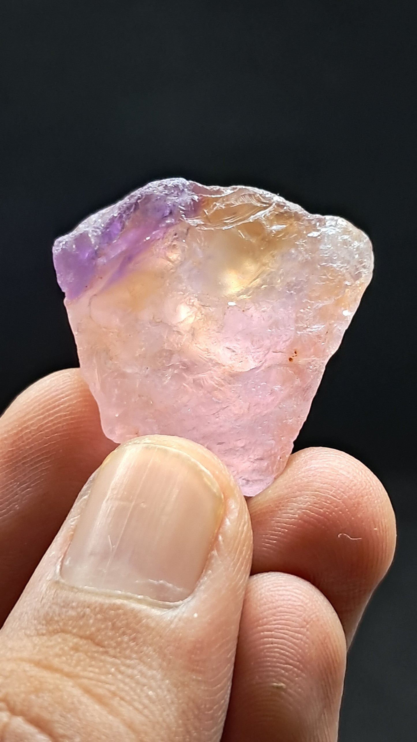 Ametrine Rough (Bolivia) Natural Crystal #AMT11