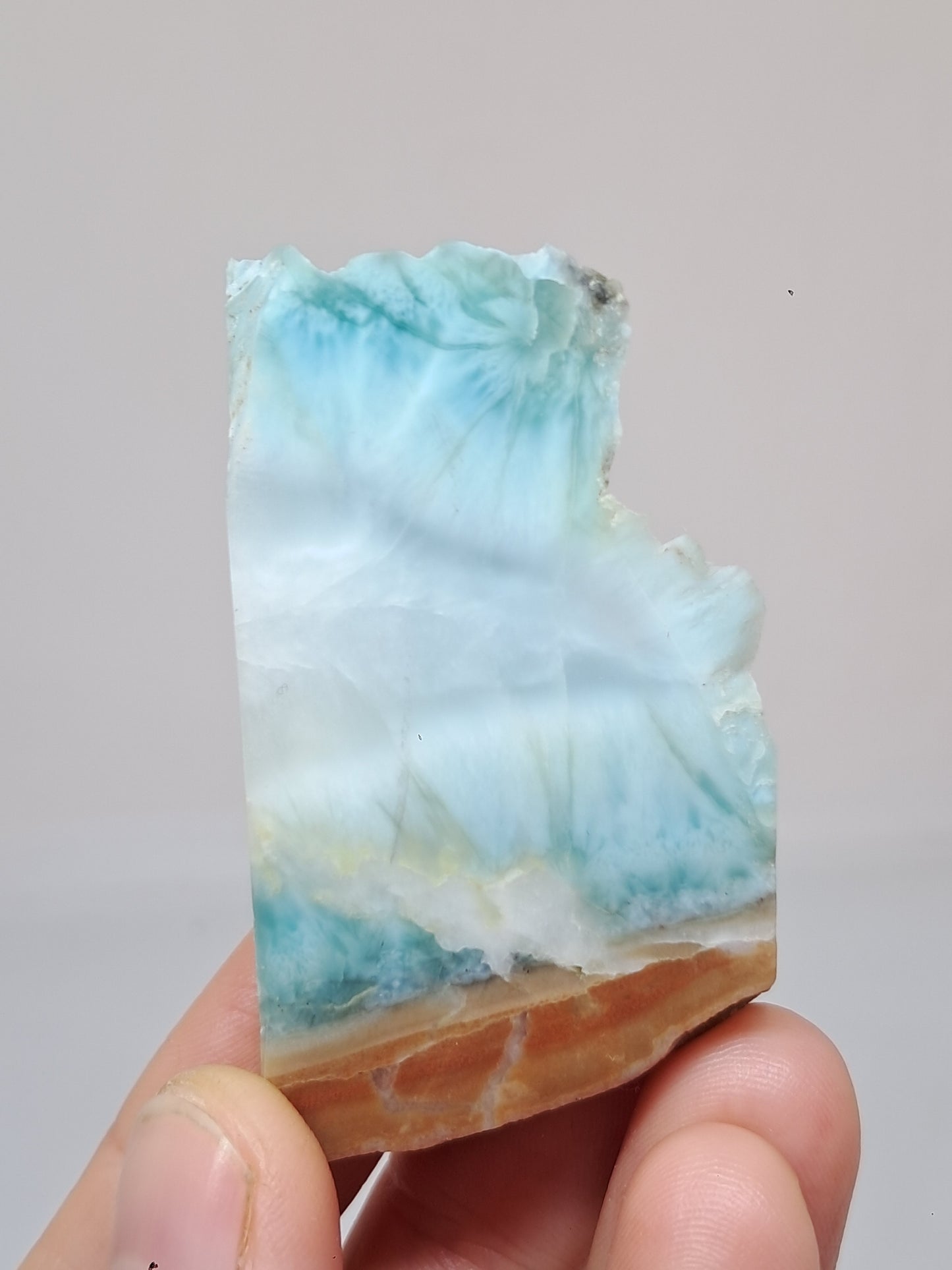 Larimar Raw Chunk (Dominican Republic) Rough Stone | Natural Rock #LM32