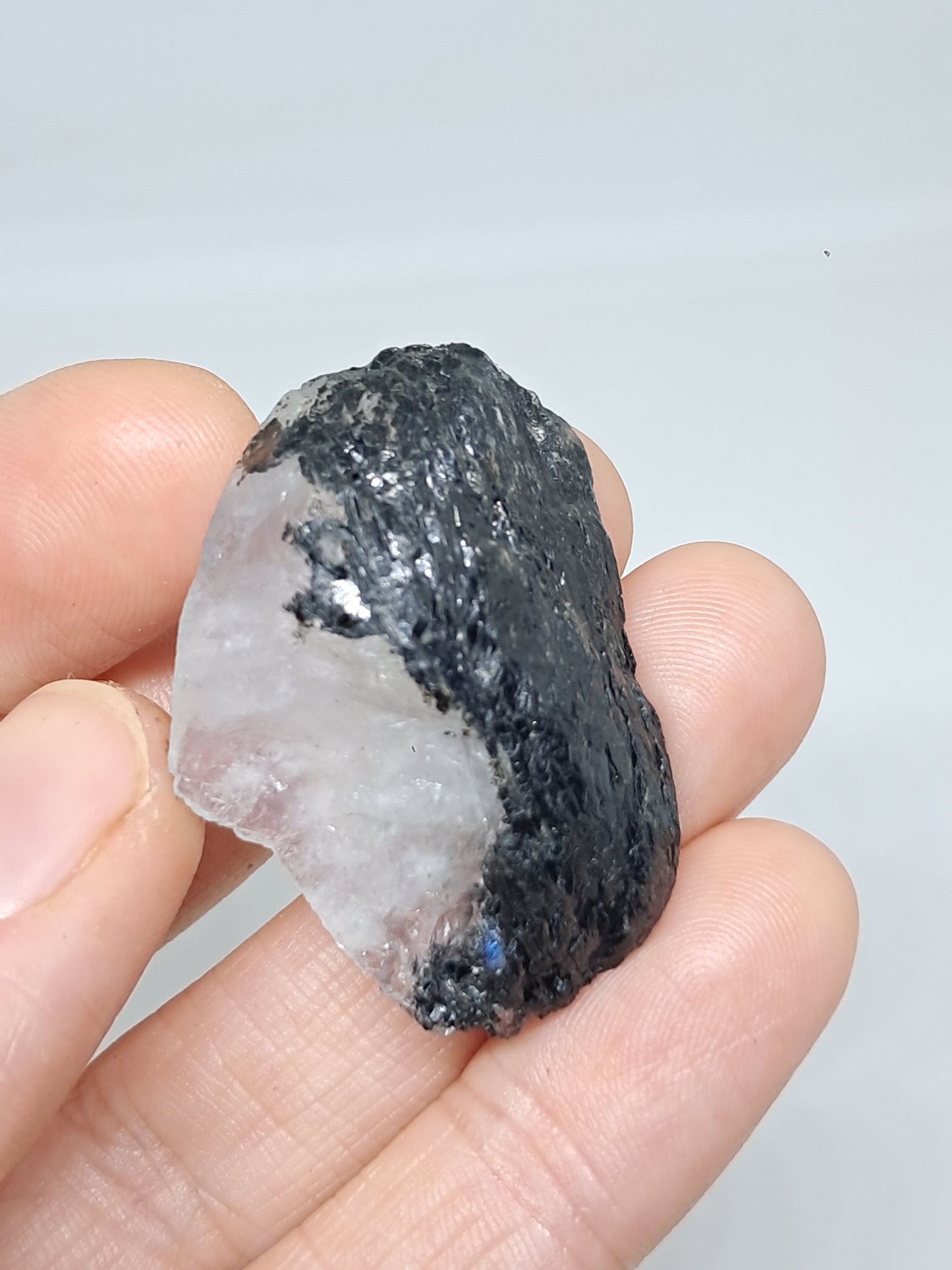 White Labradorite | Rainbow Moonstone *High Grade* (Tamil Nadu) Rough & Polished Stone | Natural Rock #MN18