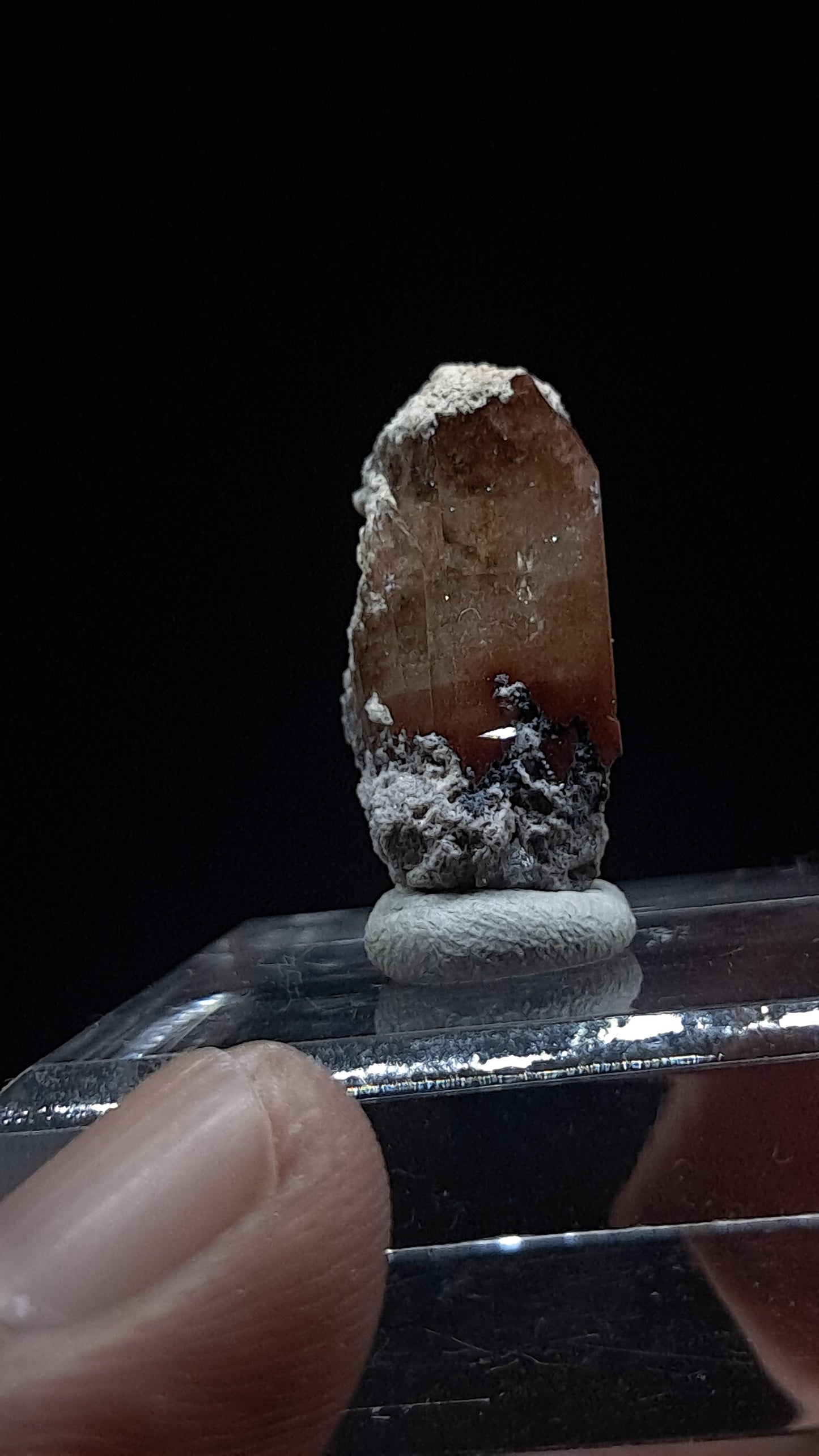 Natural Topaz Crystal (Mexico) Orange Champagne Colour zoning | Rare Gemstone | Mineral Specimen #TPZ42