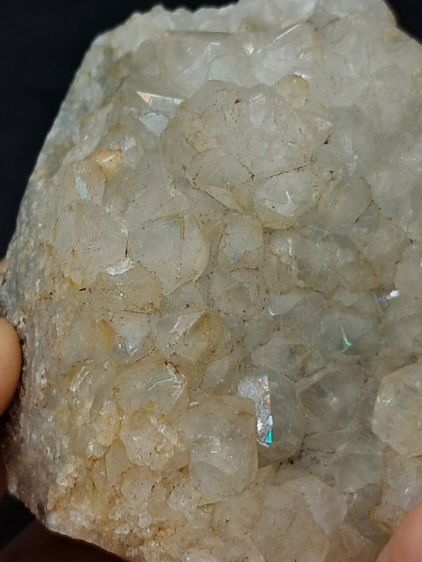 Iris Quartz (Aurangabad)| Anandalite | Cluster | Natural Crystal #AQ42